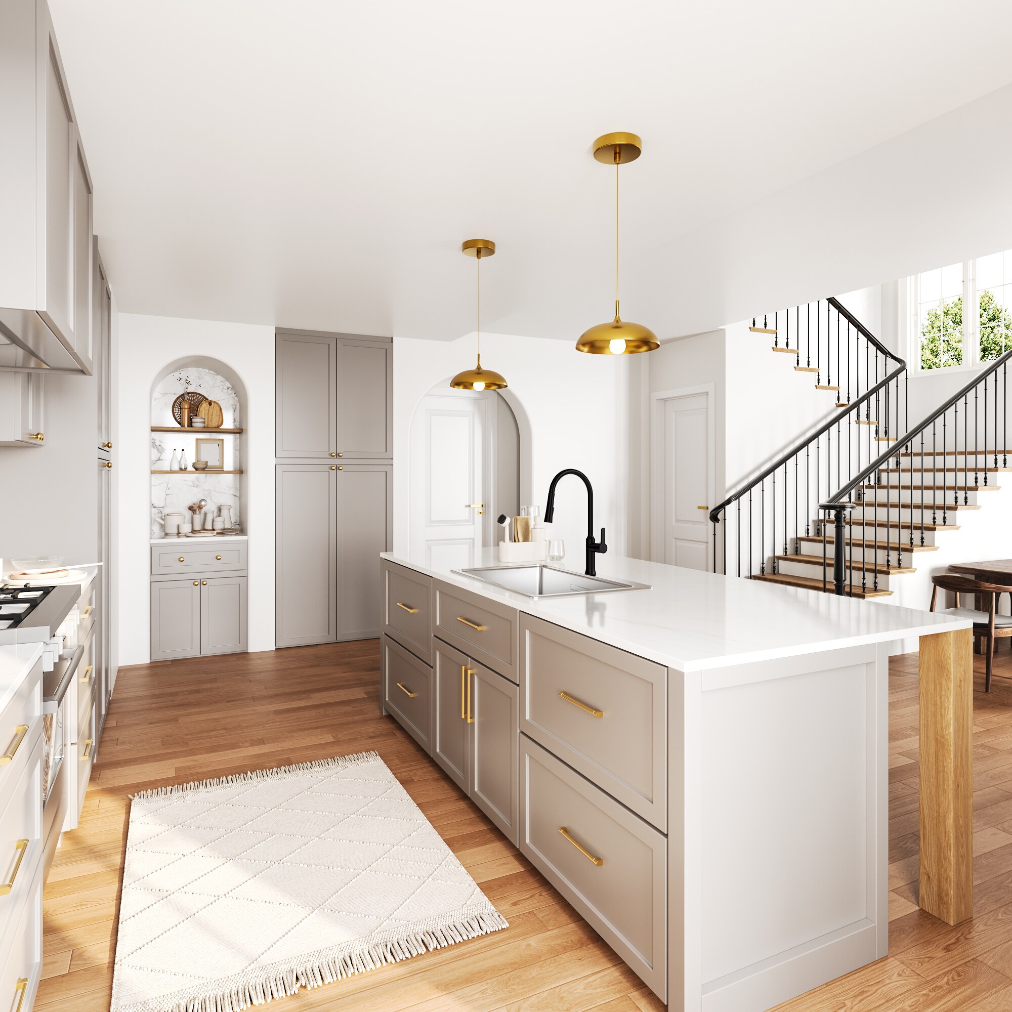 GRANDJOY GJ11-KF74-MB Kitchen-Faucets - View #15