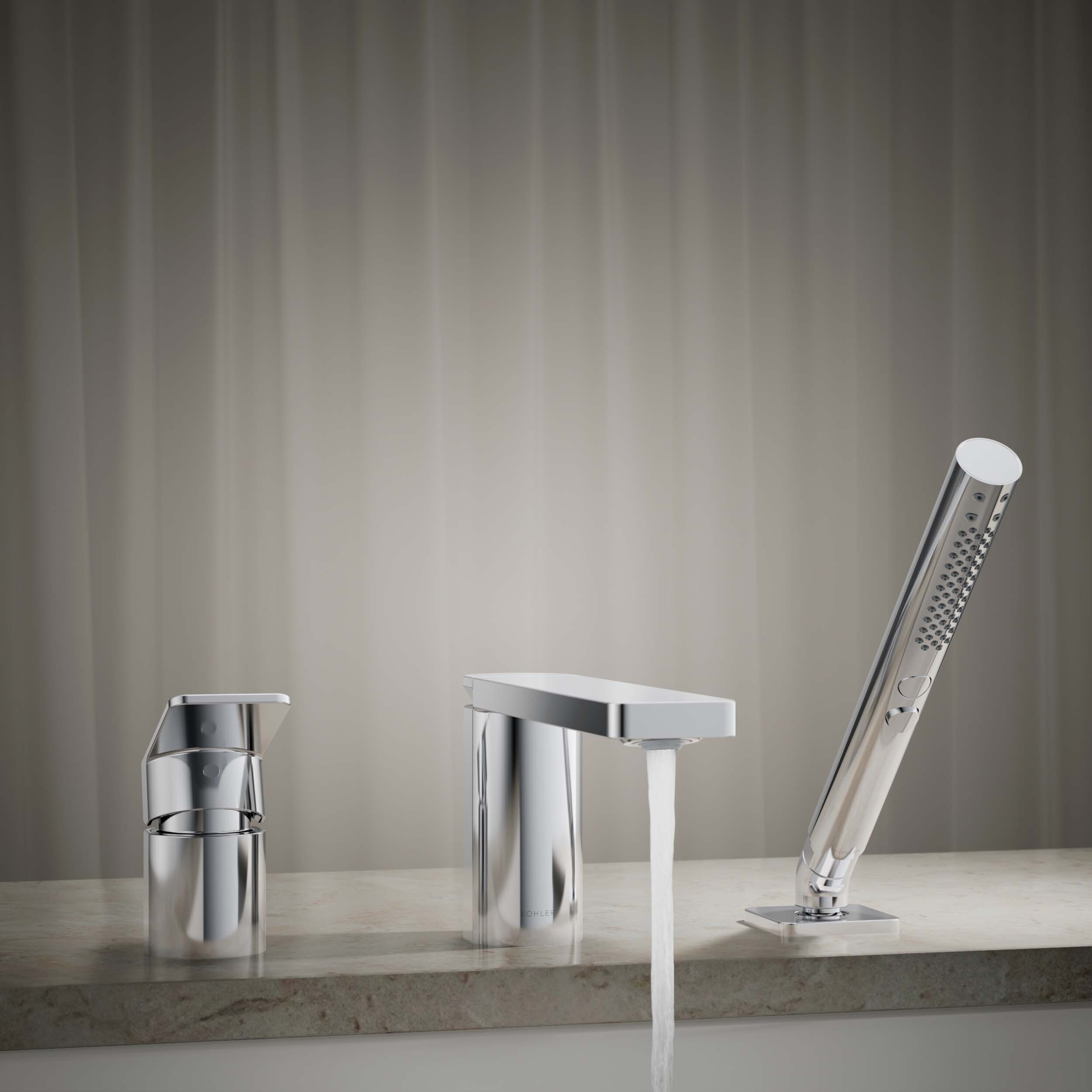 KOHLER K-23488-4-CP Roman-Tub-Faucets - View #4
