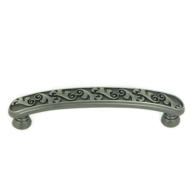 Stone Mill Hardware Oakley 3-3/4-in Center to Center Weathered Nickel Arch  Handle Drawer Pulls in the Drawer Pulls department at 