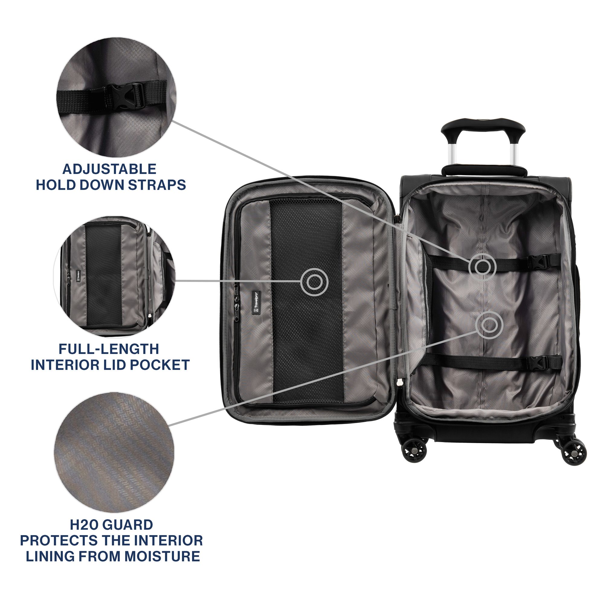 Travelpro TP-TP8008S6101 Luggage-And-Luggage-Sets - View #3