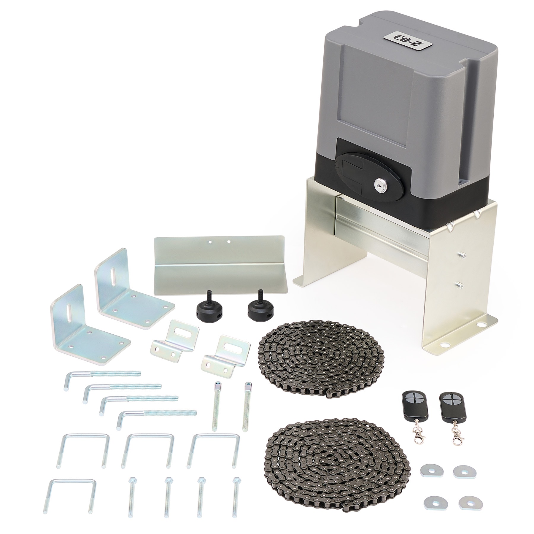 CO-Z 40-Feet Slide Universal Electric Driveway Gate Opener Kit #SGO-EC06-00