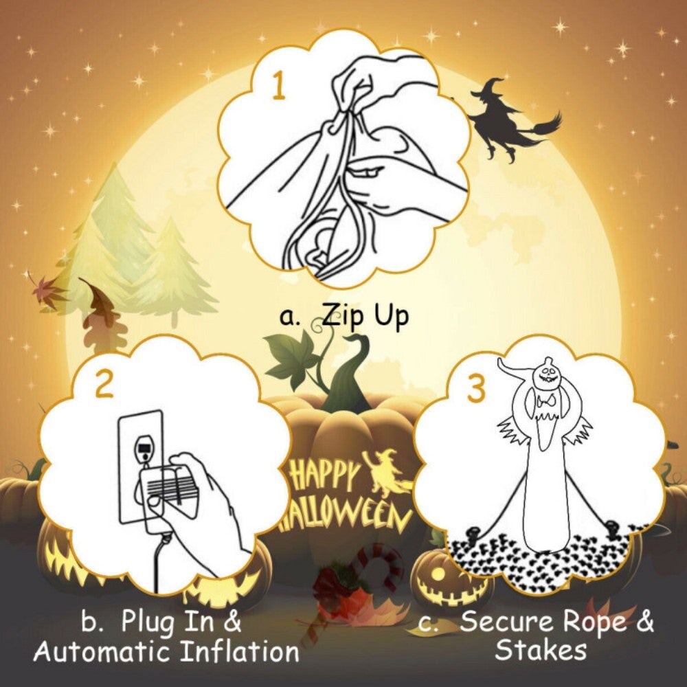 Boyel Living BL-CM22789US Outdoor-Halloween-Decor - View #6