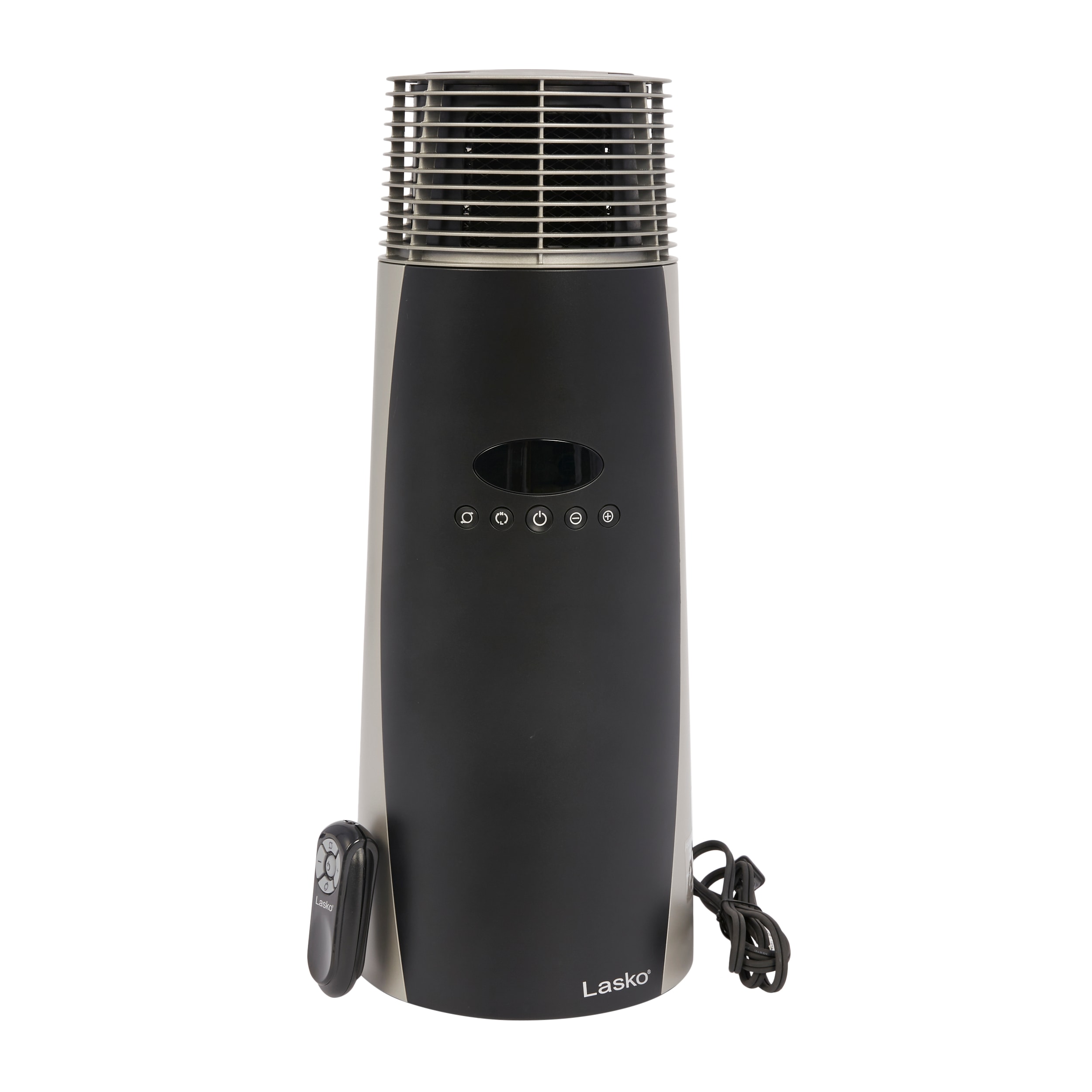 Lasko Up to 1500-Watt Ceramic Tower Indoor Electric Space Heater with  Thermostat and Remote Included in the Electric Space Heaters department at 