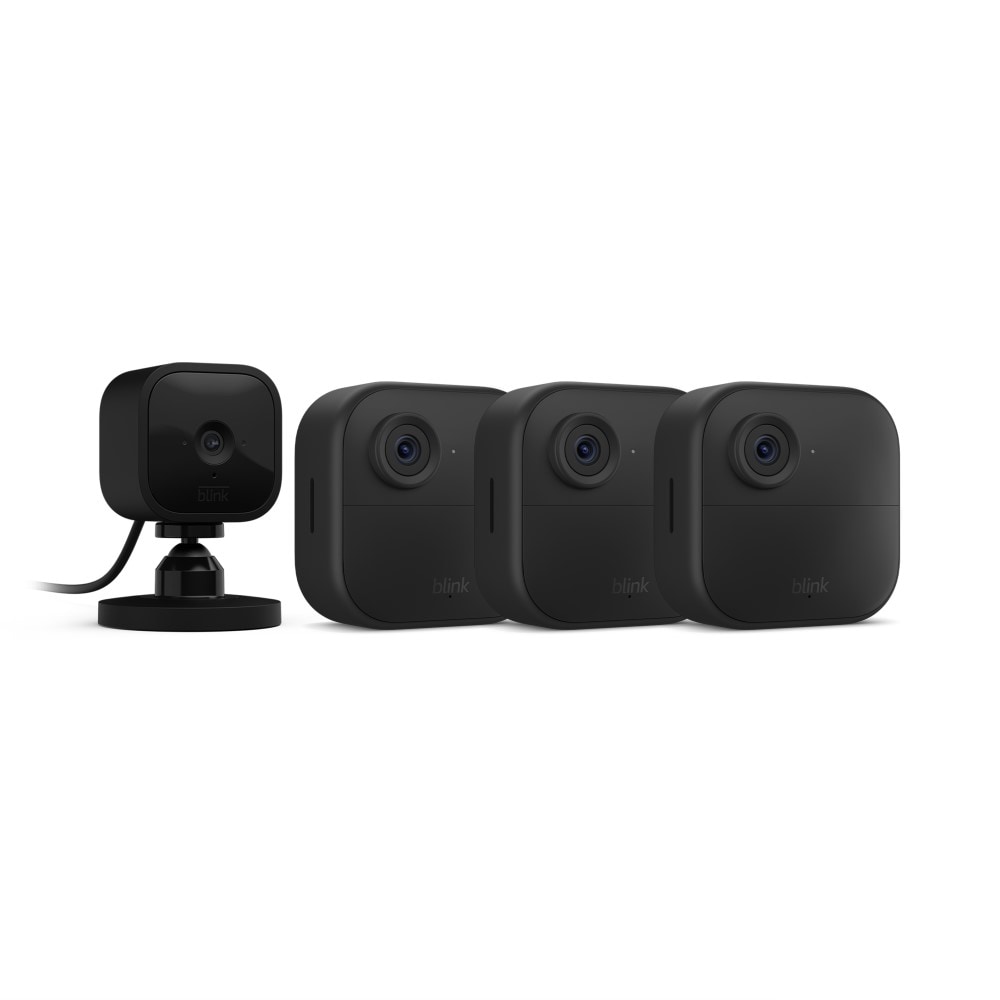 Shop Blink Outdoor Camera 4-Pack (4th Gen) Smart Security Camera System at