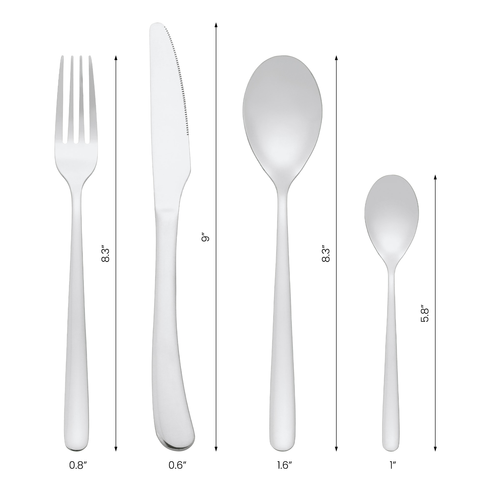 Unique Bargains S25121901UX6718 flatware - View #2