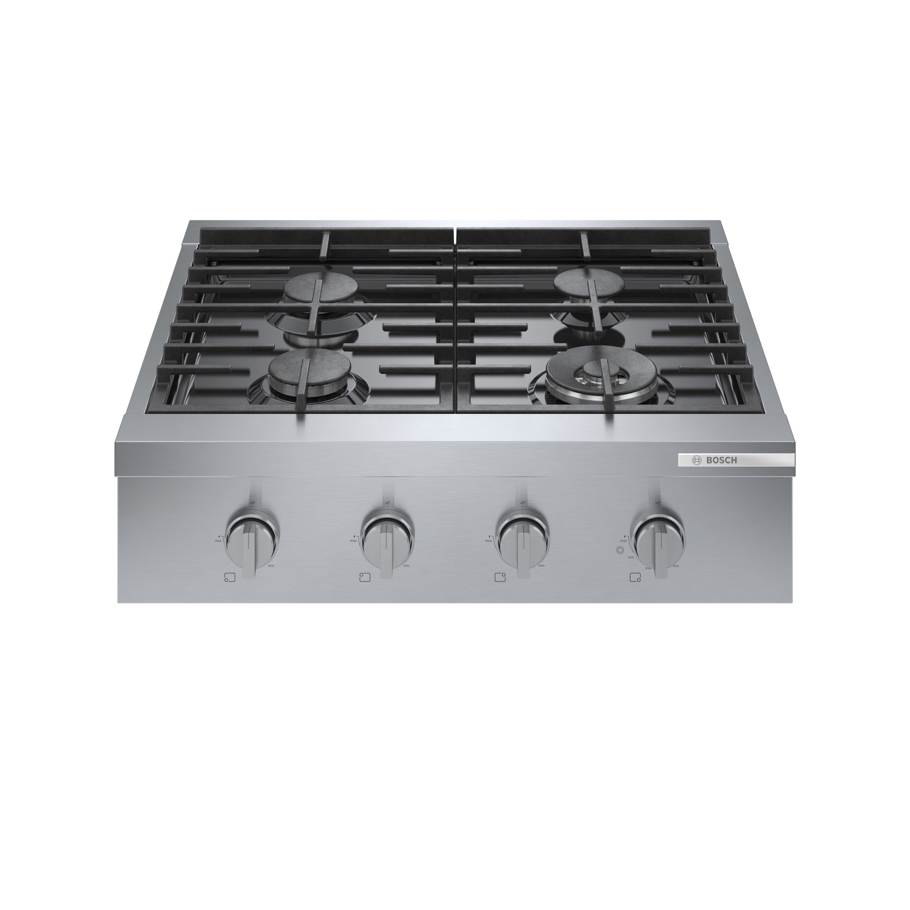 Bosch® 800 Series 30 Black Gas Cooktop, Yale Appliance