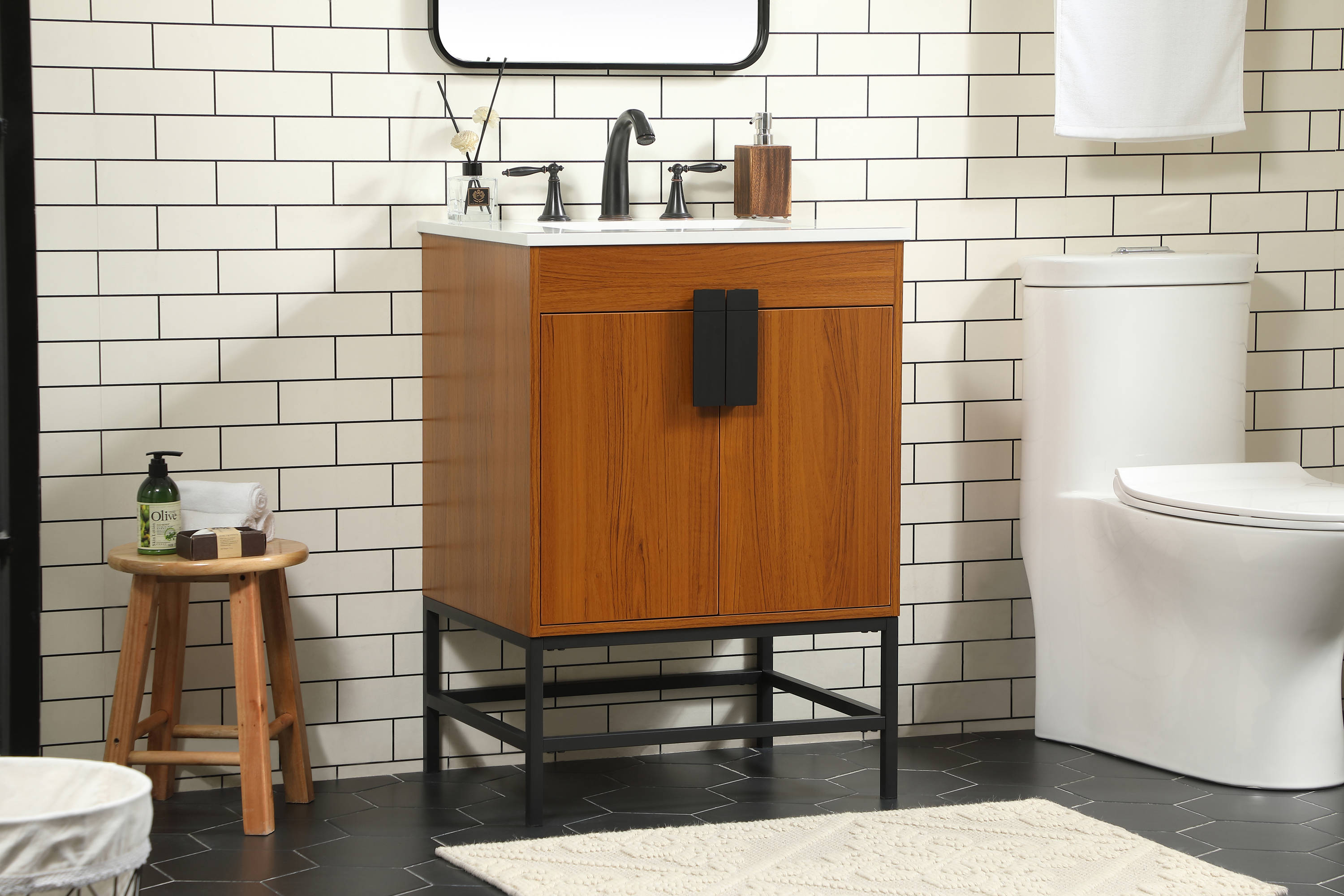 Elegant Decor HF146472MTK Bath-Vanity-Combo - View #3
