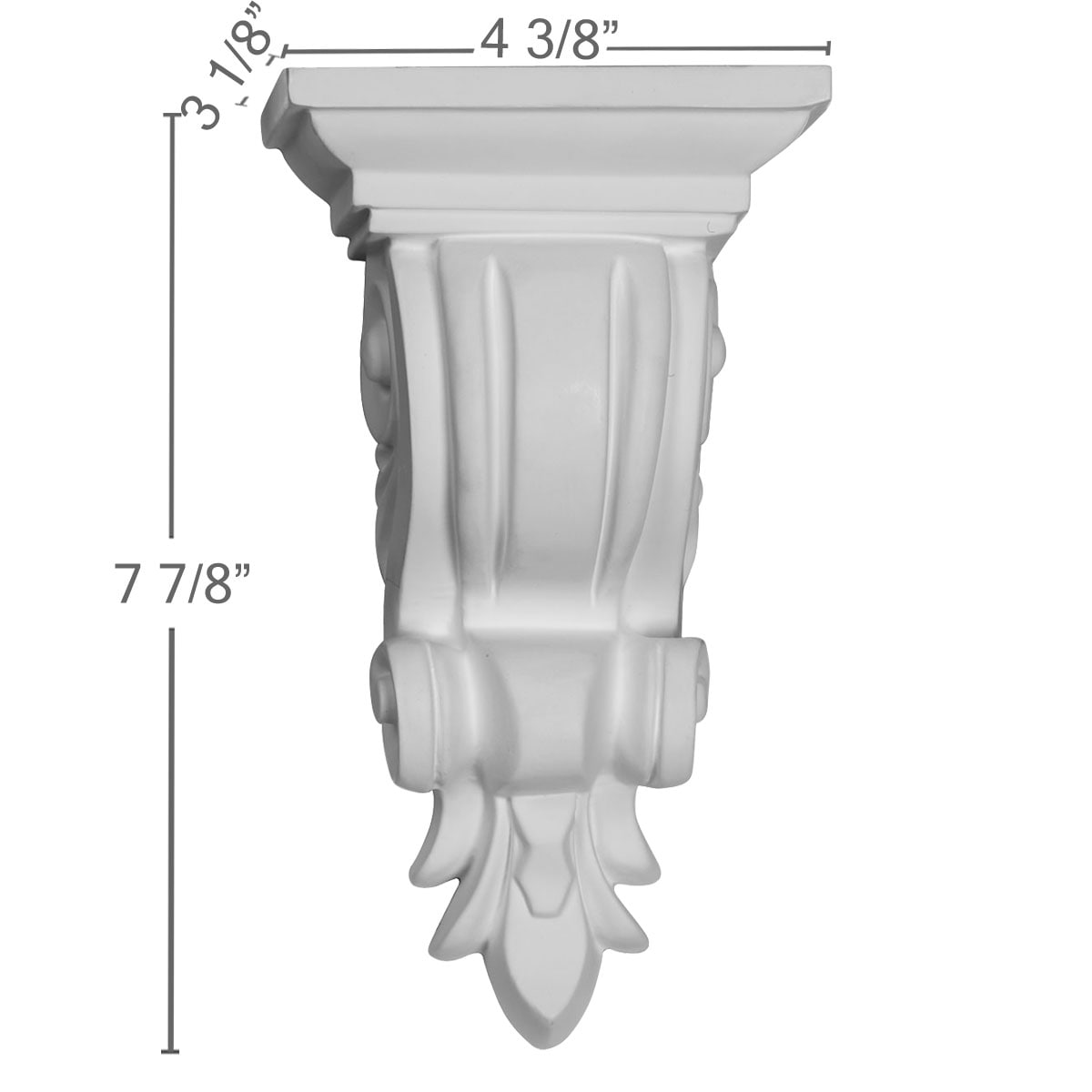 Ekena Millwork COR04X07X03RE corbels - View #2