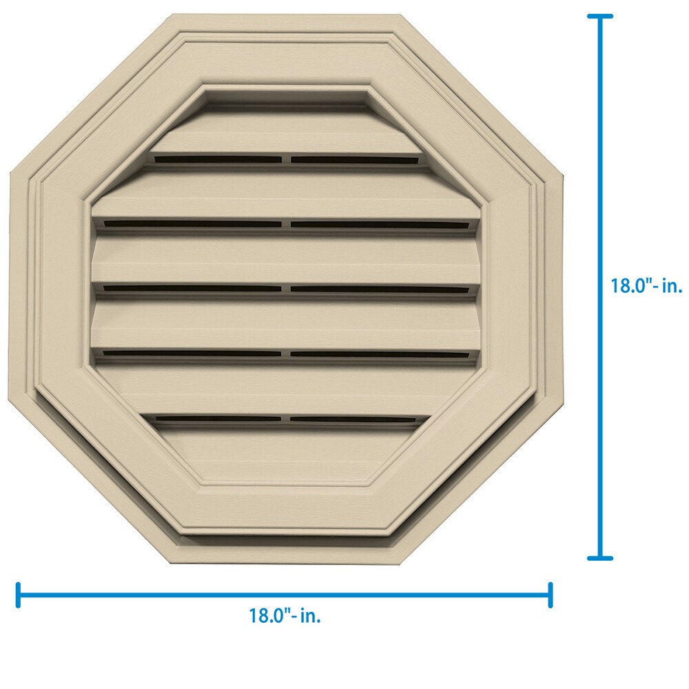 Builders Edge 120011818049 Gable-Vents - View #3