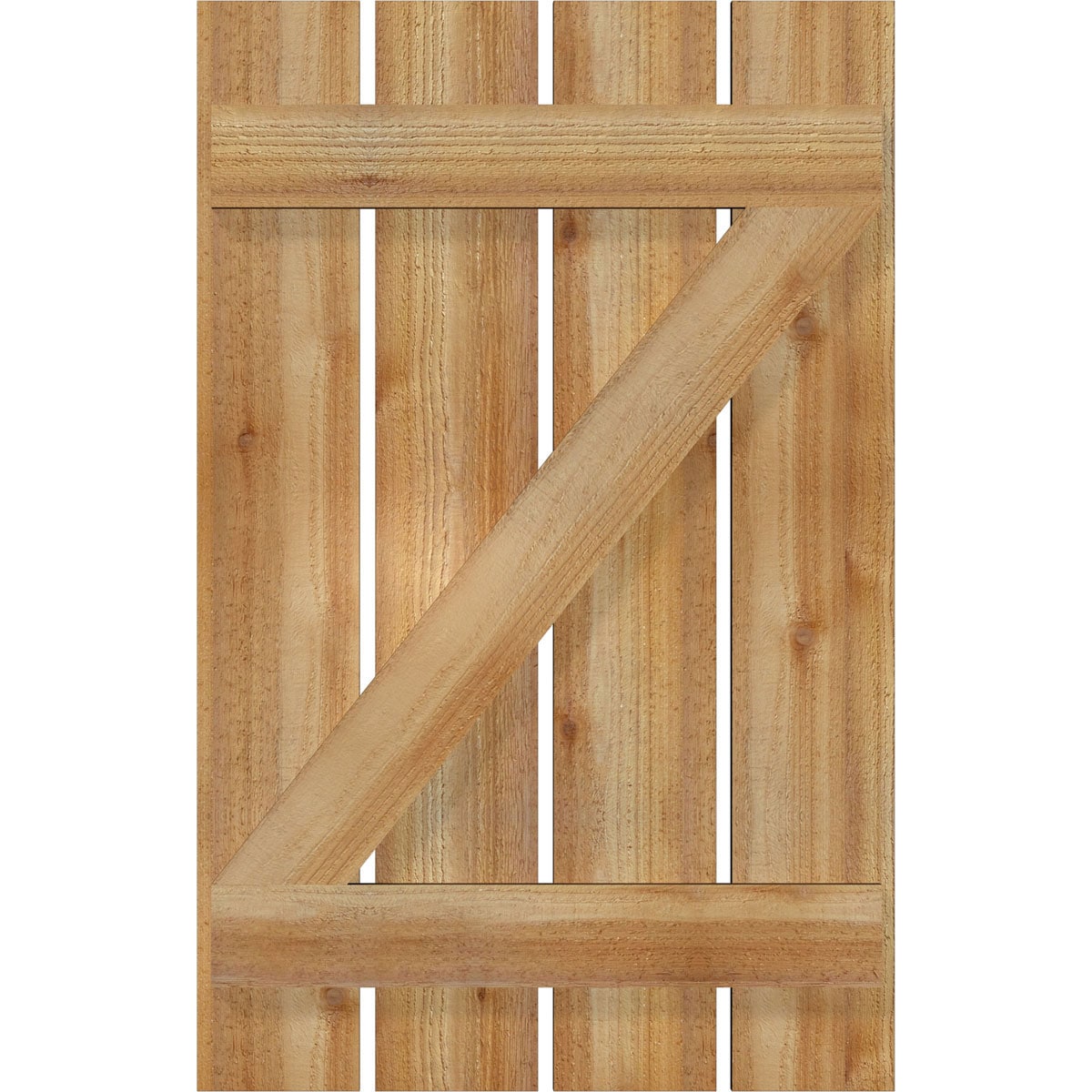 Ekena Millwork RBS06Z23X036RWR Exterior-Shutters - View #5