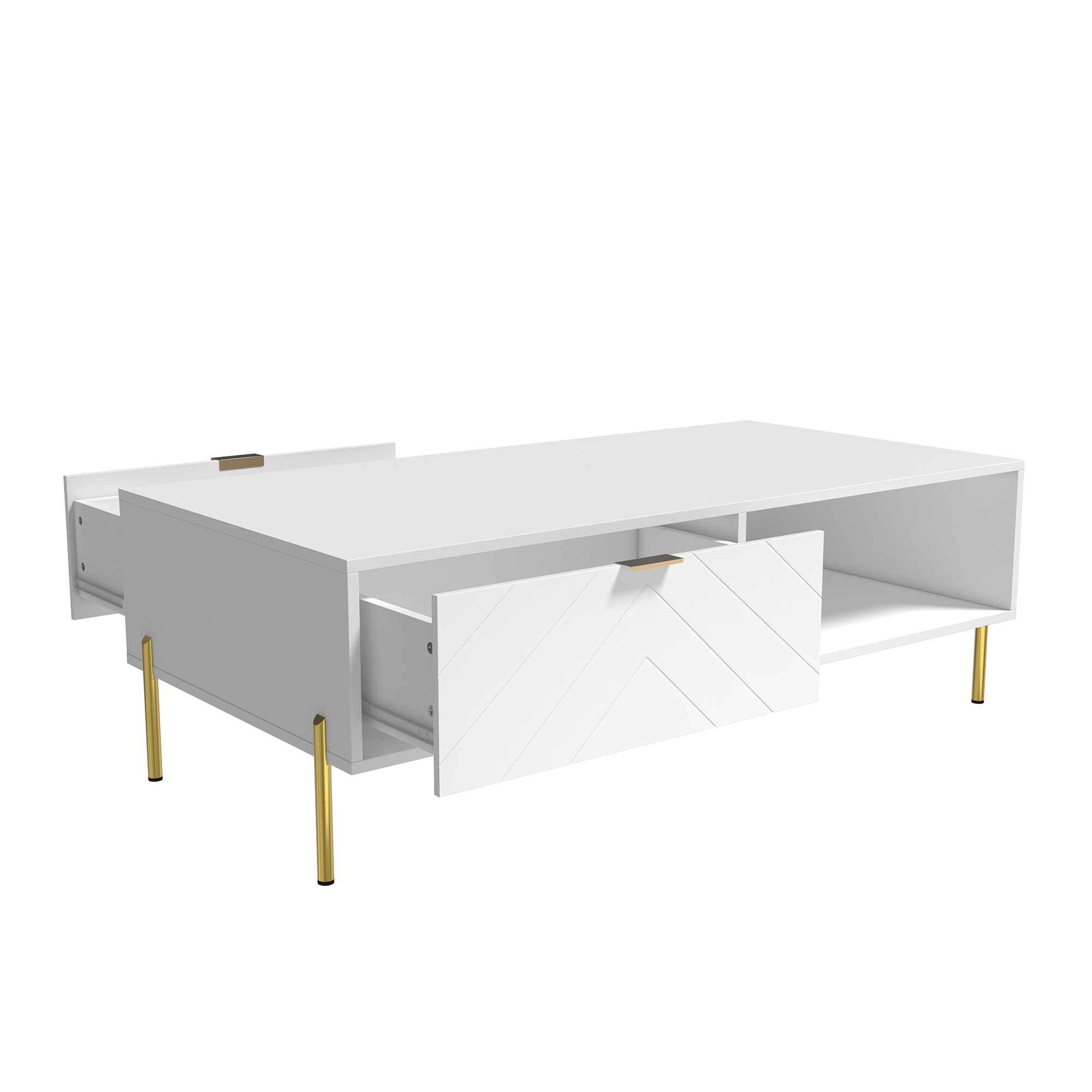 Clihome CL02WC011WH Coffee-Tables - View #4
