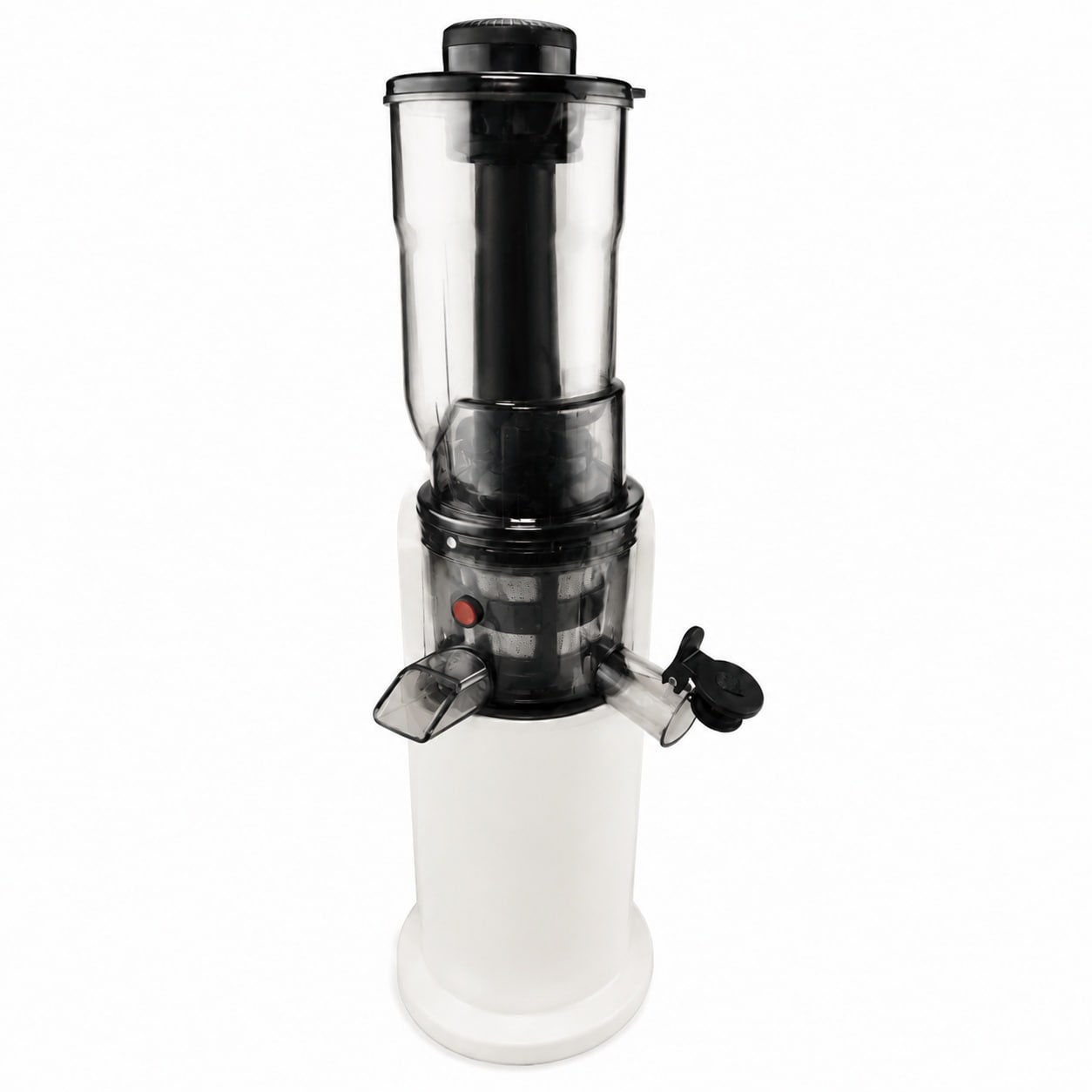 Aoibox LABFWYRJ  Off White 150W 7 Stage Auger Slow Masticating Cold Press Juicer Machine with 3 1 in Feed Chute