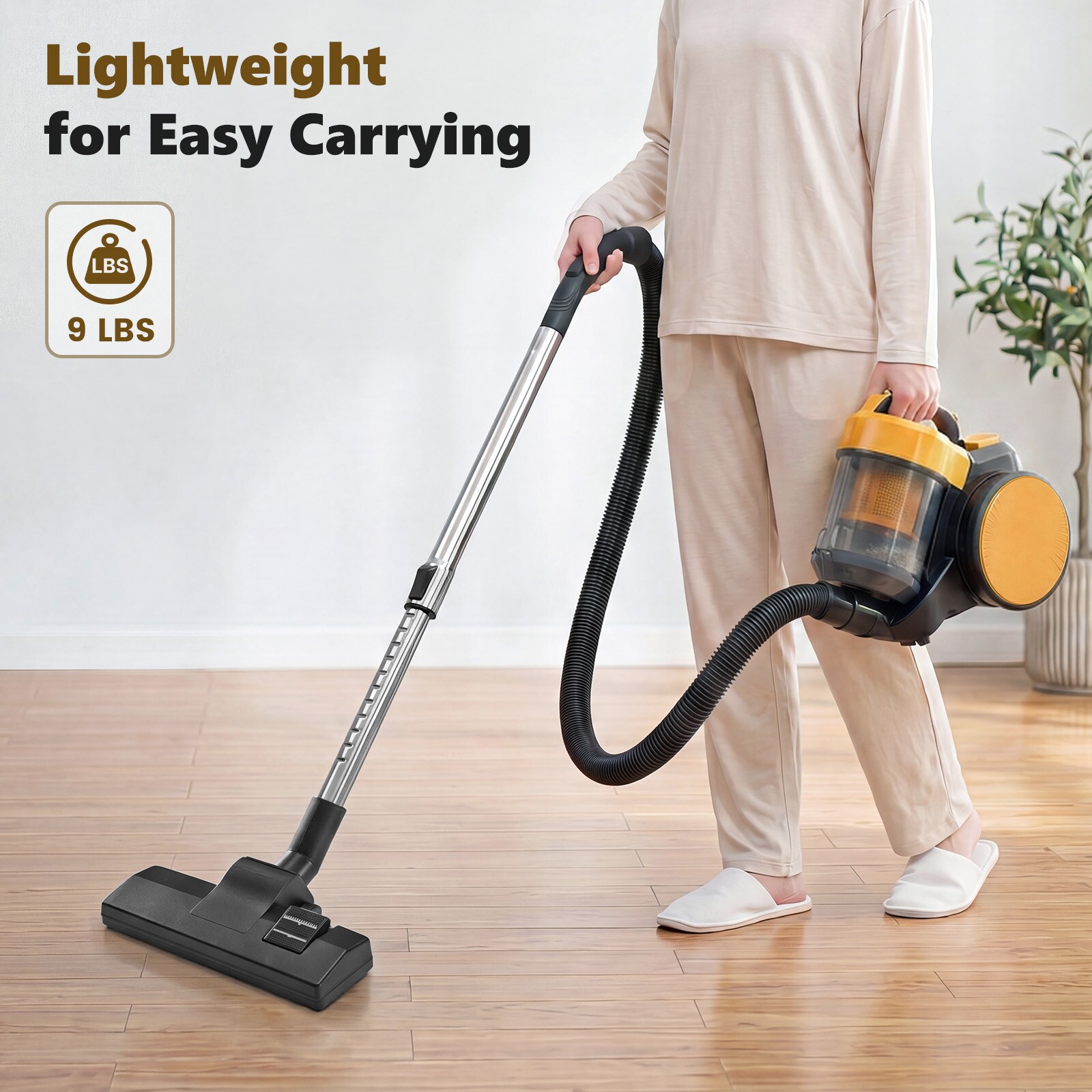 Sweetcrispy L-XCQ42WS-1D8BKYE Canister-Vacuums - View #2