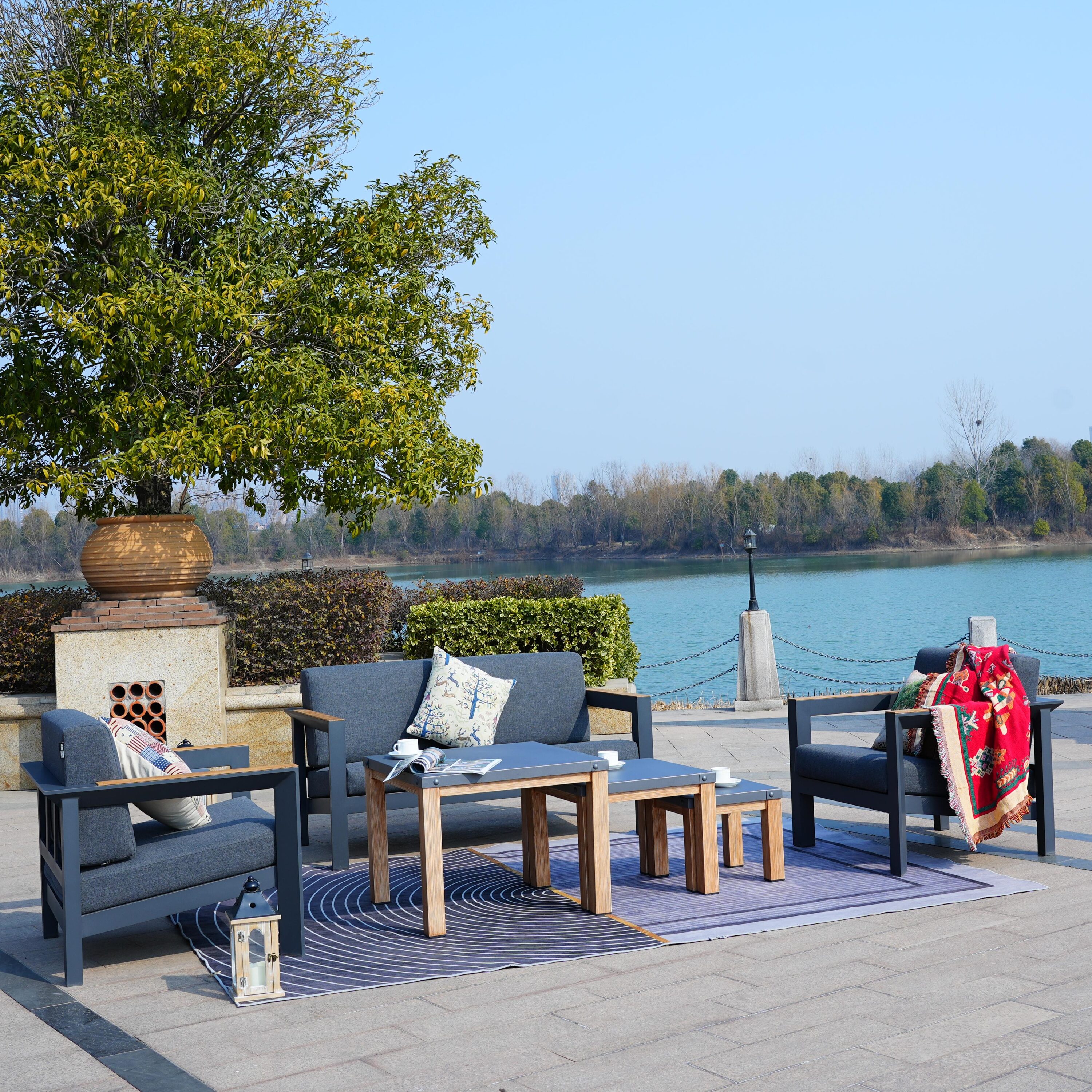 Direct Wicker DWS-2326LS&2341 Patio-Conversation-Sets - View #4