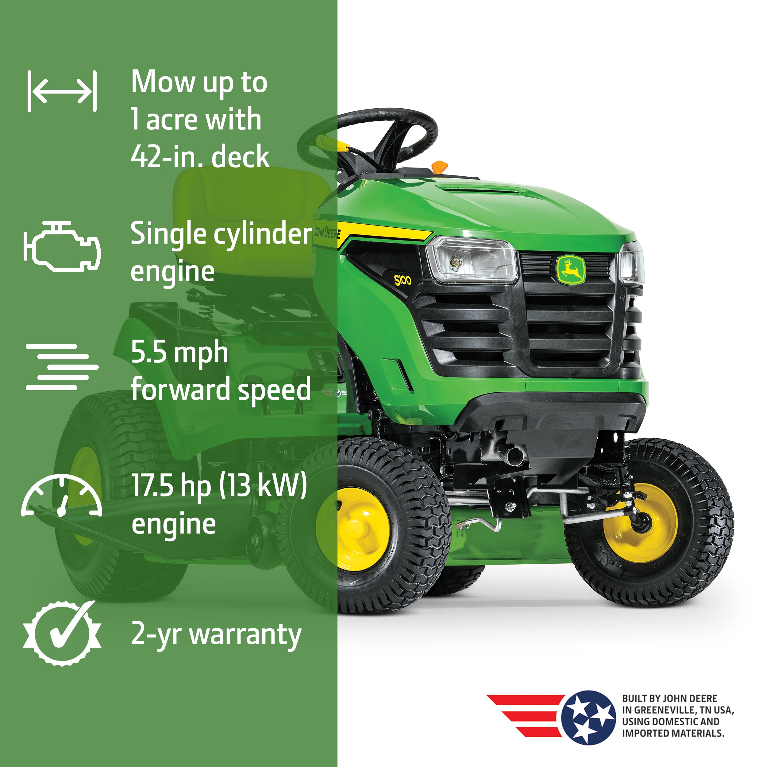 John Deere BG21271 Riding-Mowers-Tractors - View #2