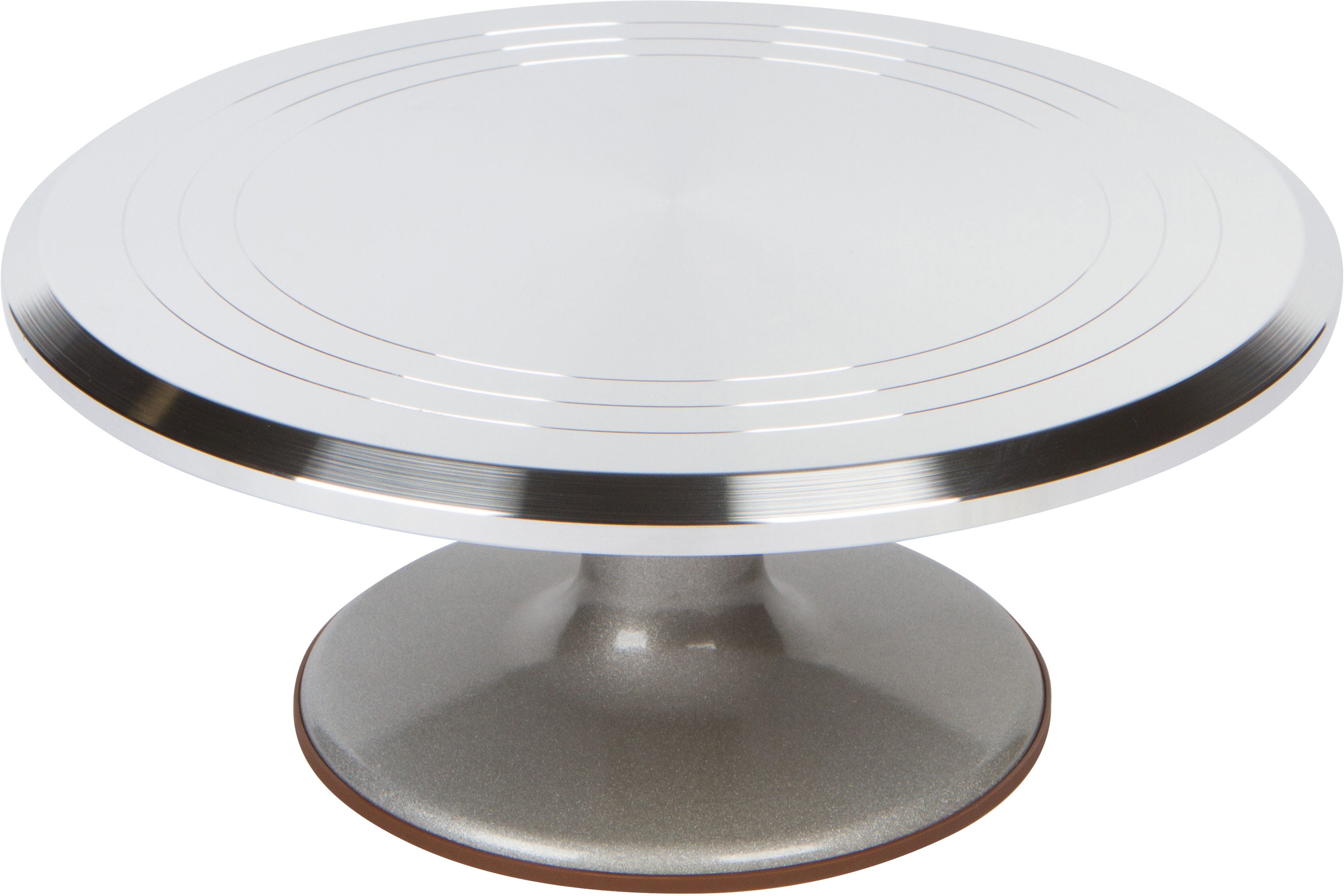 Trademark Innovations Silver Tabletop Lazy Susan in the Lazy ...