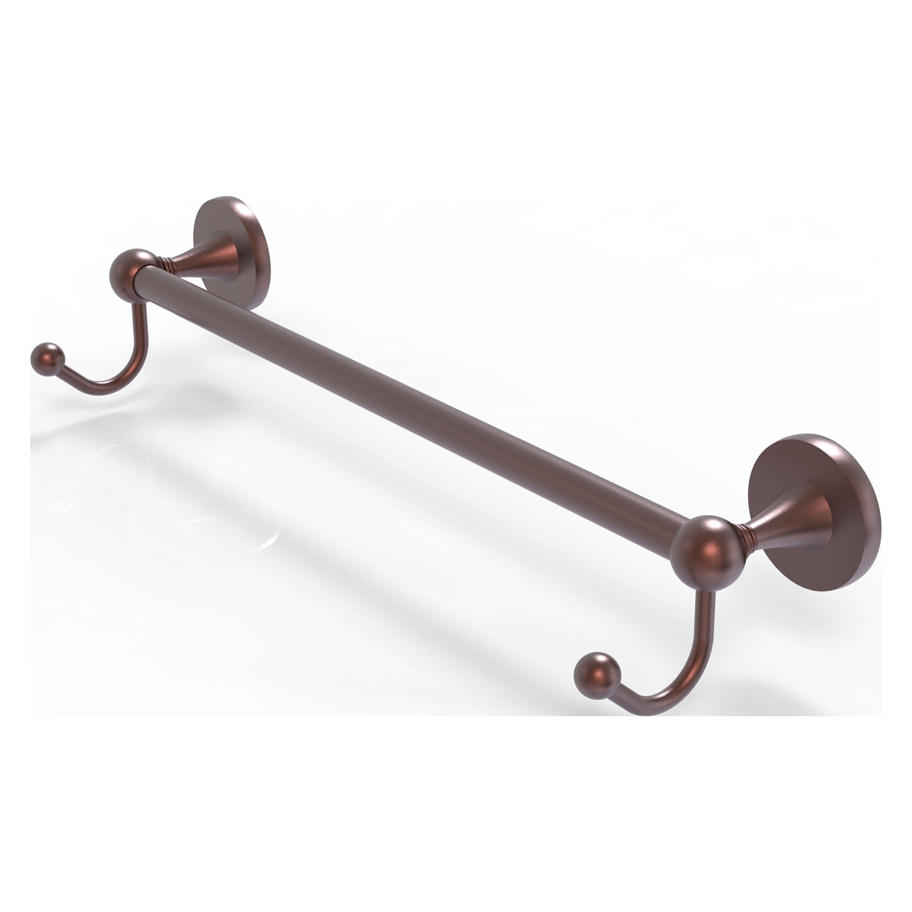 Allied Brass SL-41-30-HK-CA Shadwell 30-in Antique Copper Wall mount Single Towel Bar