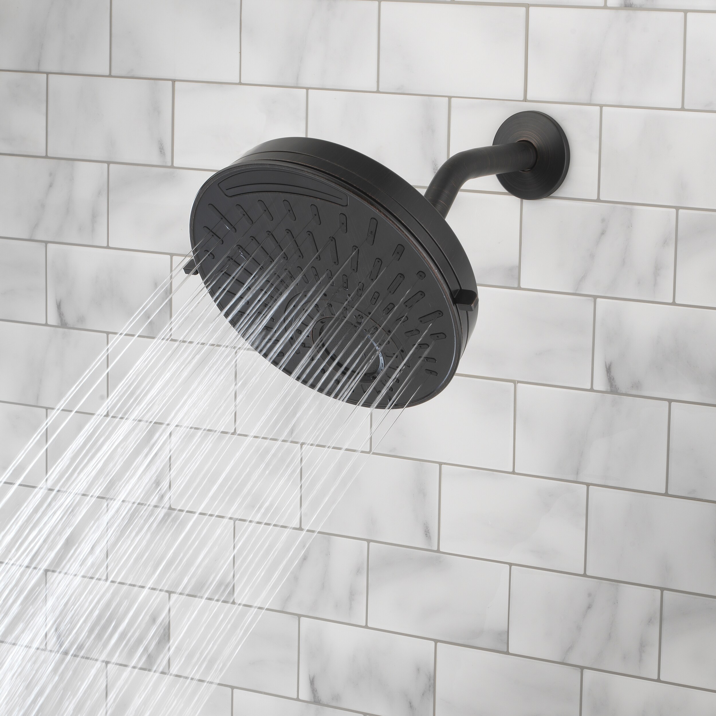 allen + roth 3073-04518-AROB Fixed-Showerhead - View #3