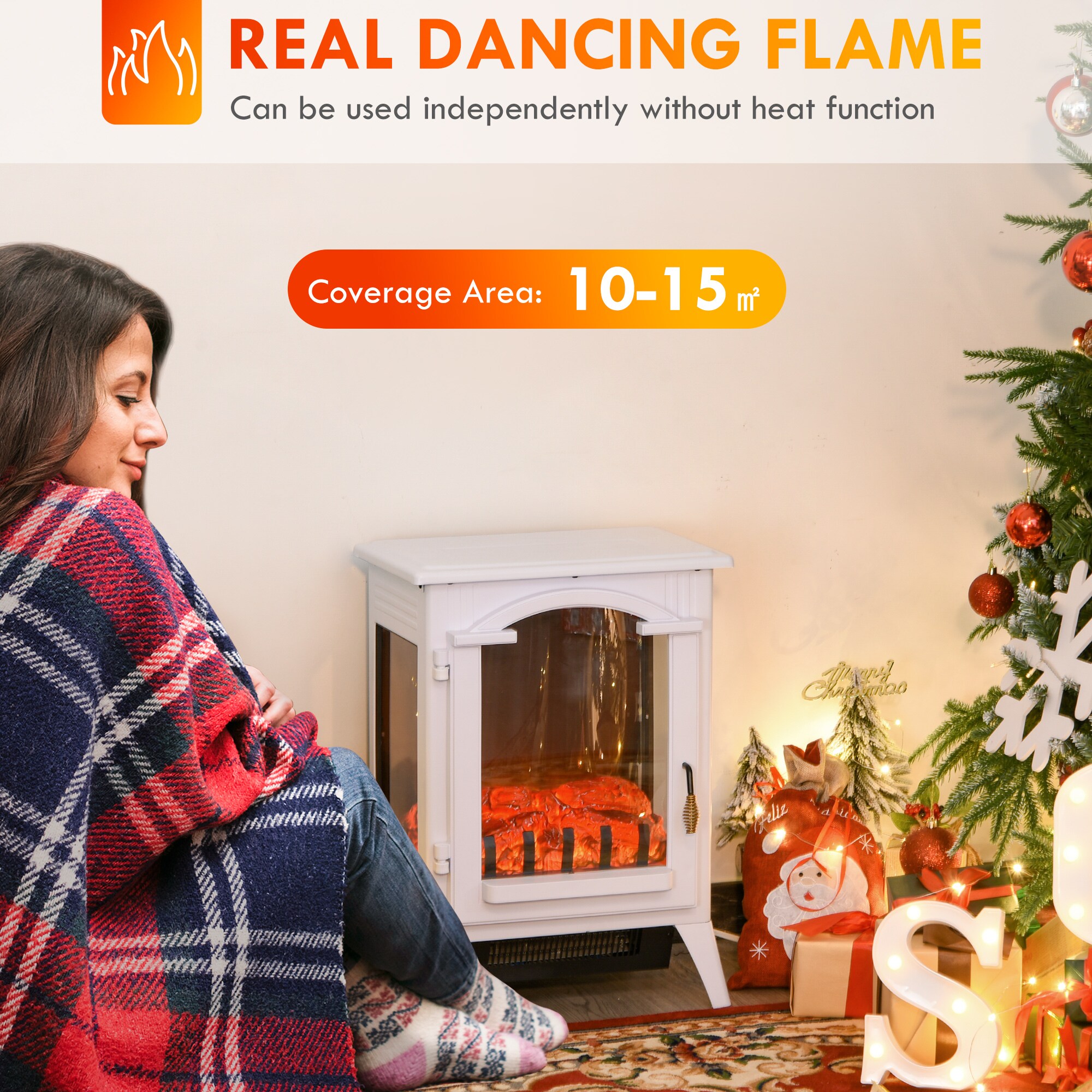 Kahomvis AOS-QP1092-844 Electric-Fireplaces - View #6