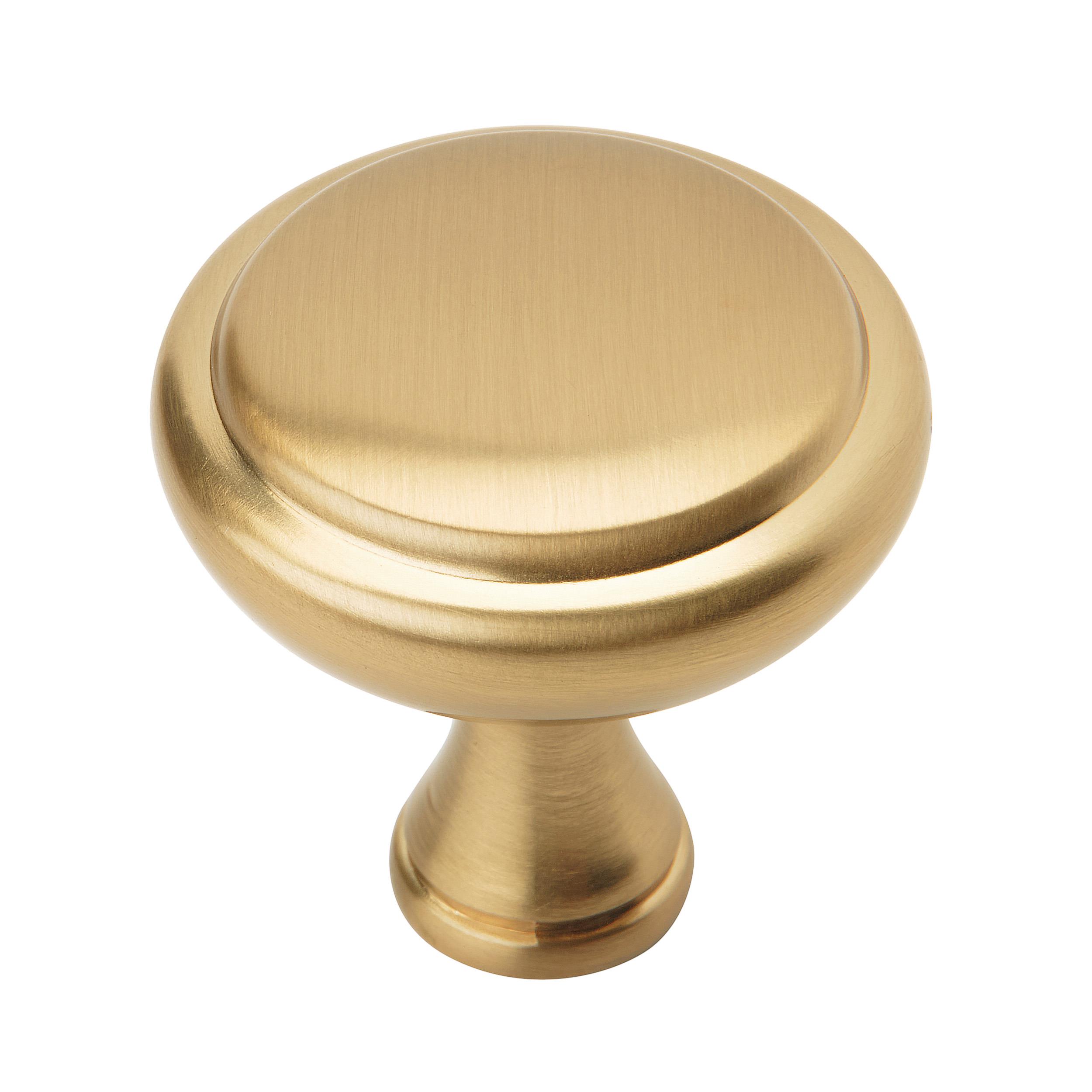 Amerock 25VMP37340CZ Arden 1-1/4-in Champagne Bronze Round Traditional Cabinet Knob 25 -Pack