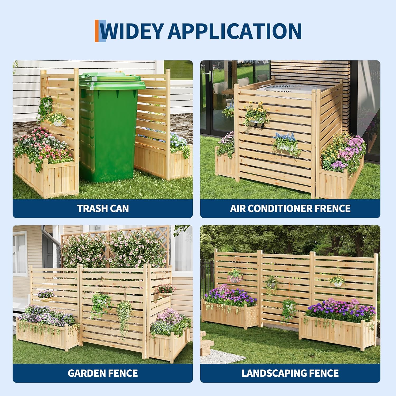 Qeetex PPG-33HQMU5B Raised-Garden-Bed-Boards-Hardware - View #5