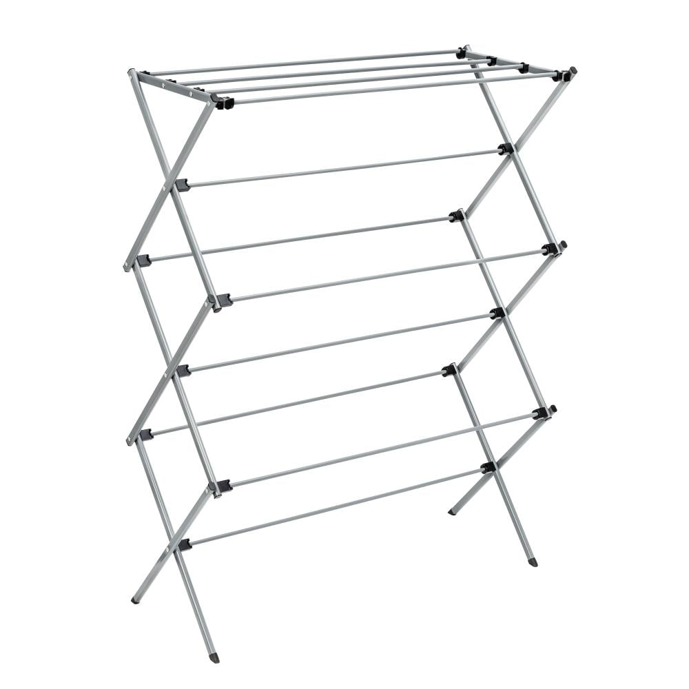 Silver Honey Can Do Collapsible Clothes Drying Rack DRY-09065 White 