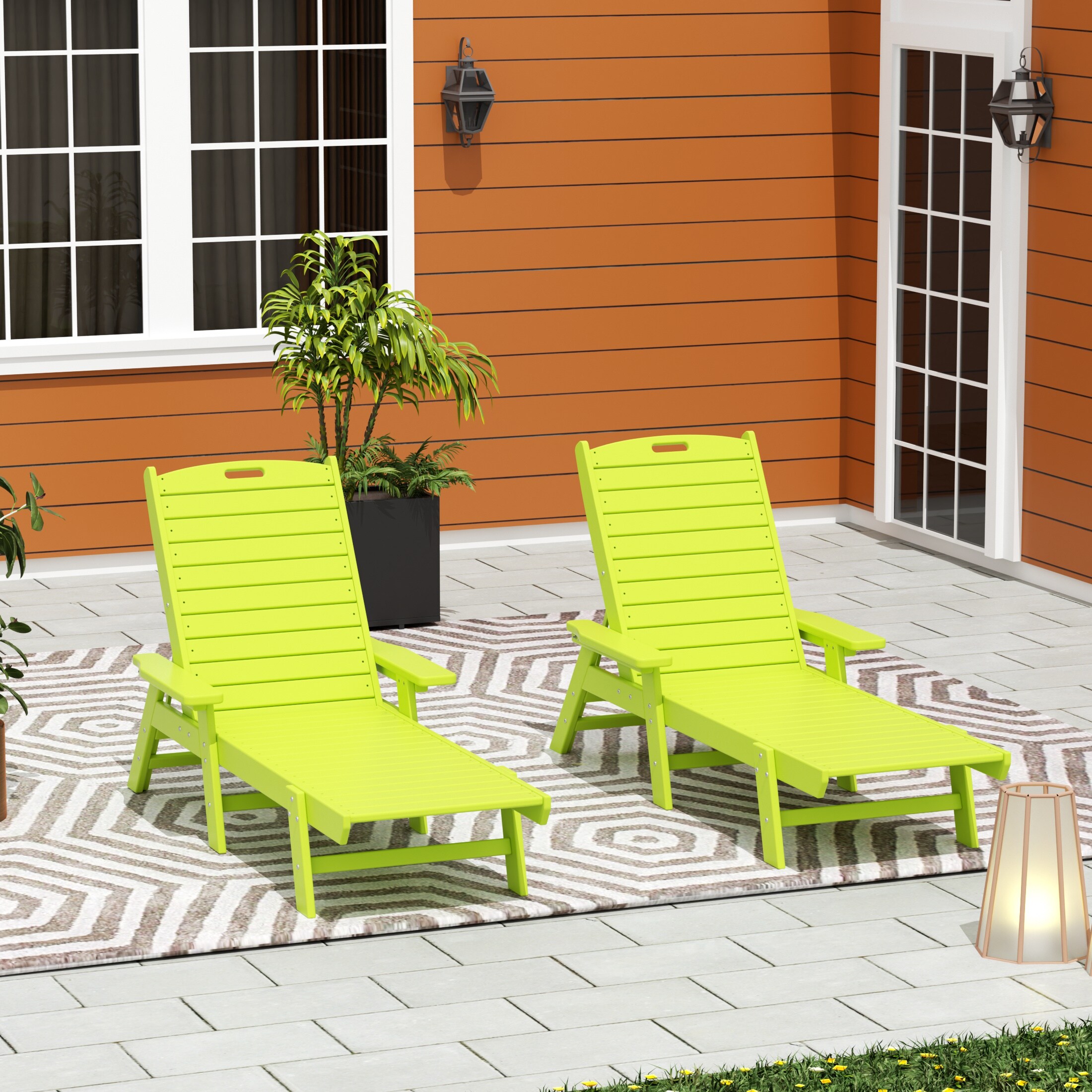 Westin Furniture OP2003-LM-2 Patio-Chairs - View #2