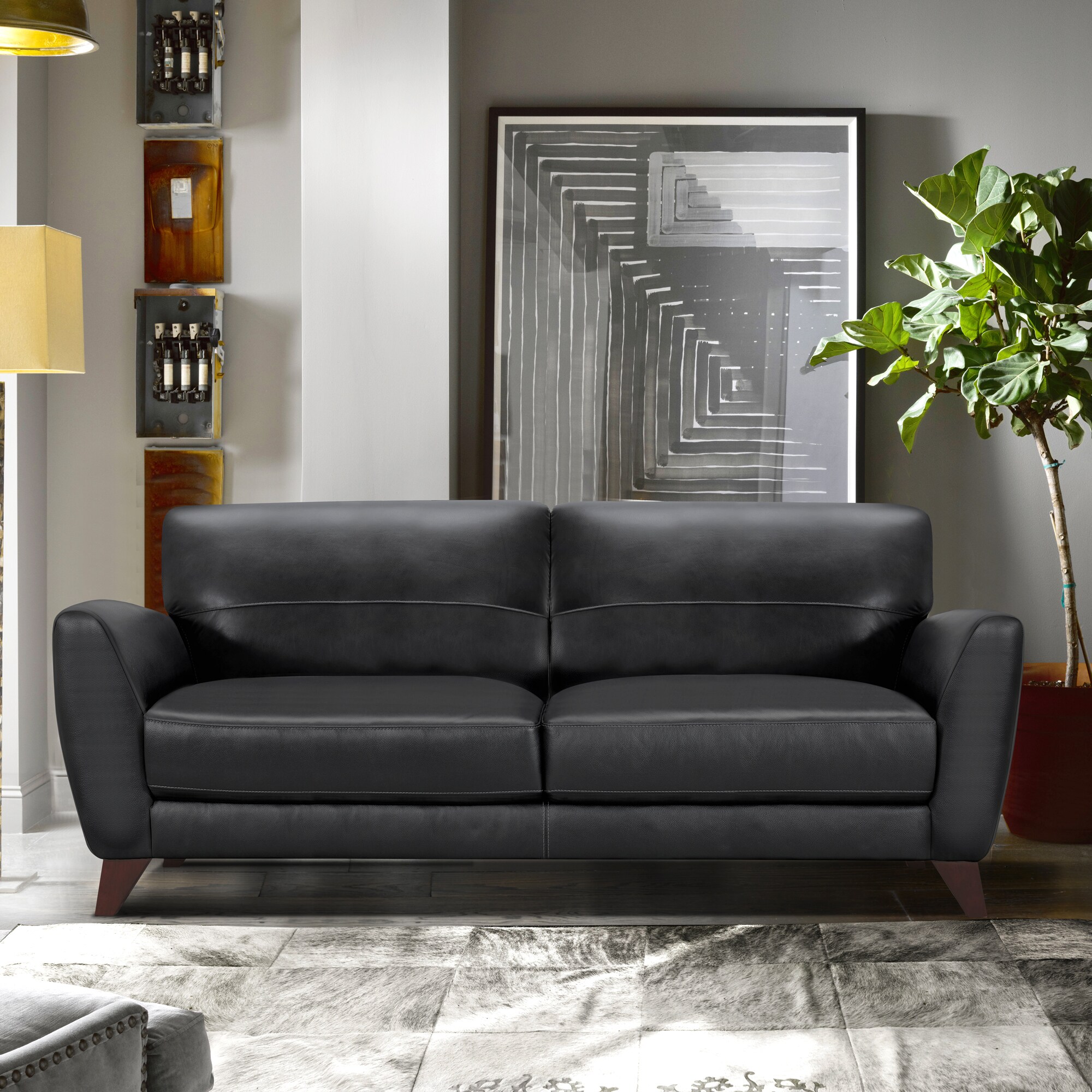 Armen Living LCJD3BL Sofas-Loveseats - View #5