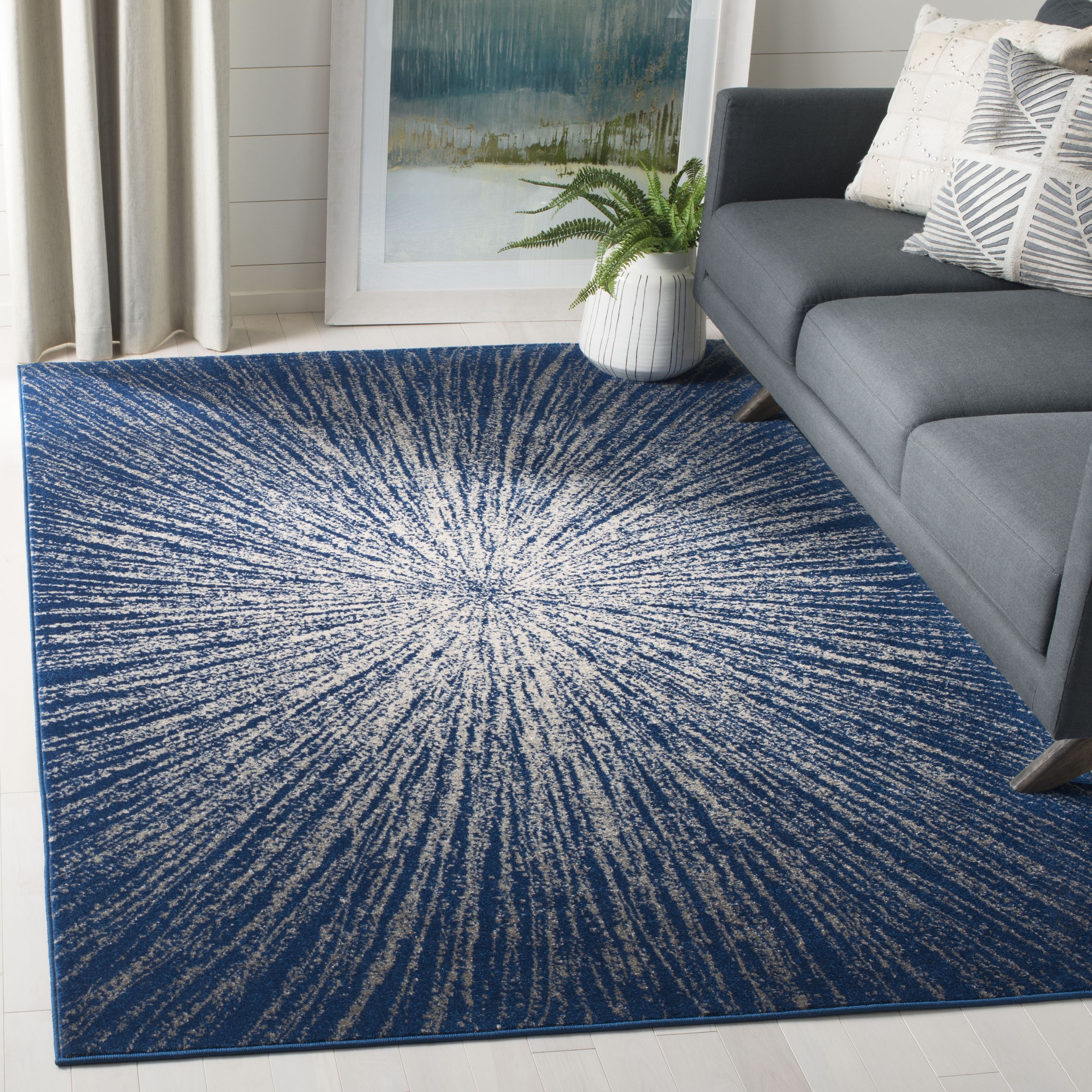 Safavieh EVK228N-9SQ rugs - View #2