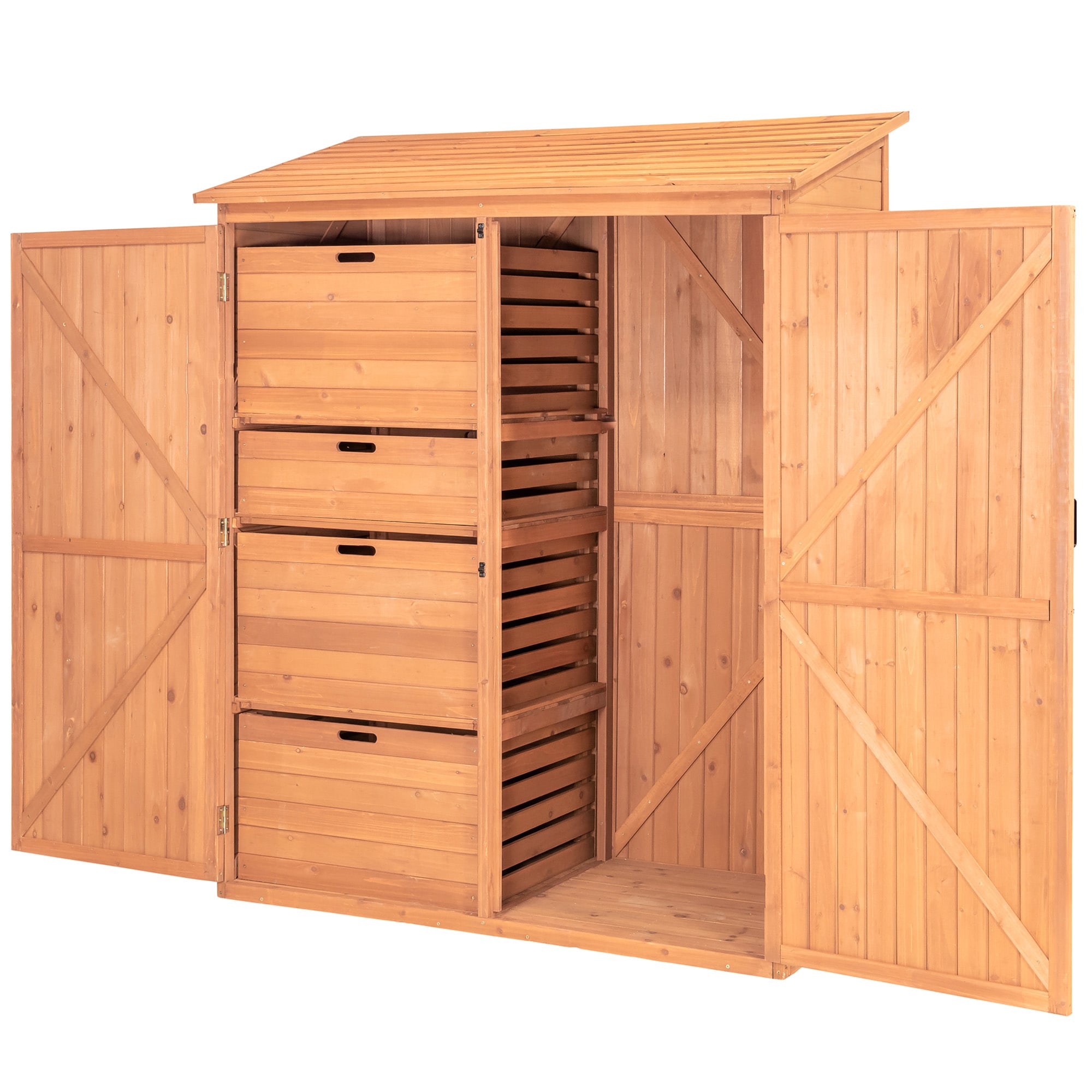 Leisure Season SPC5187 Wood-Storage-Buildings - View #6