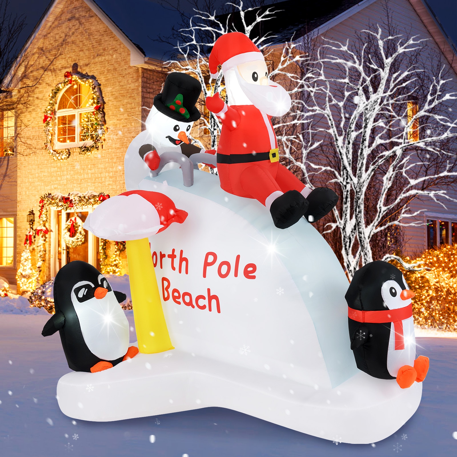 WELLFOR HYG24008US Christmas-Inflatables - View #9