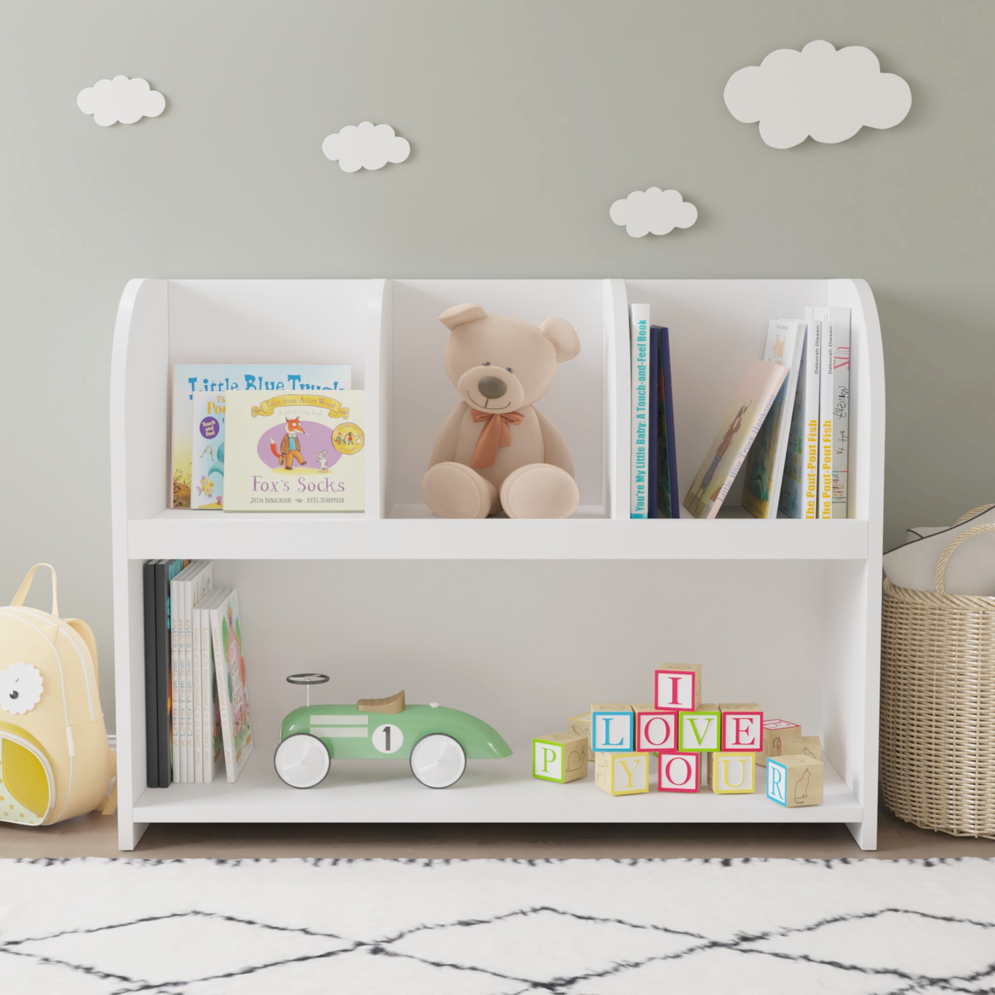 ToolCat LDSG-110-WS Kids-Bookcases - View #9