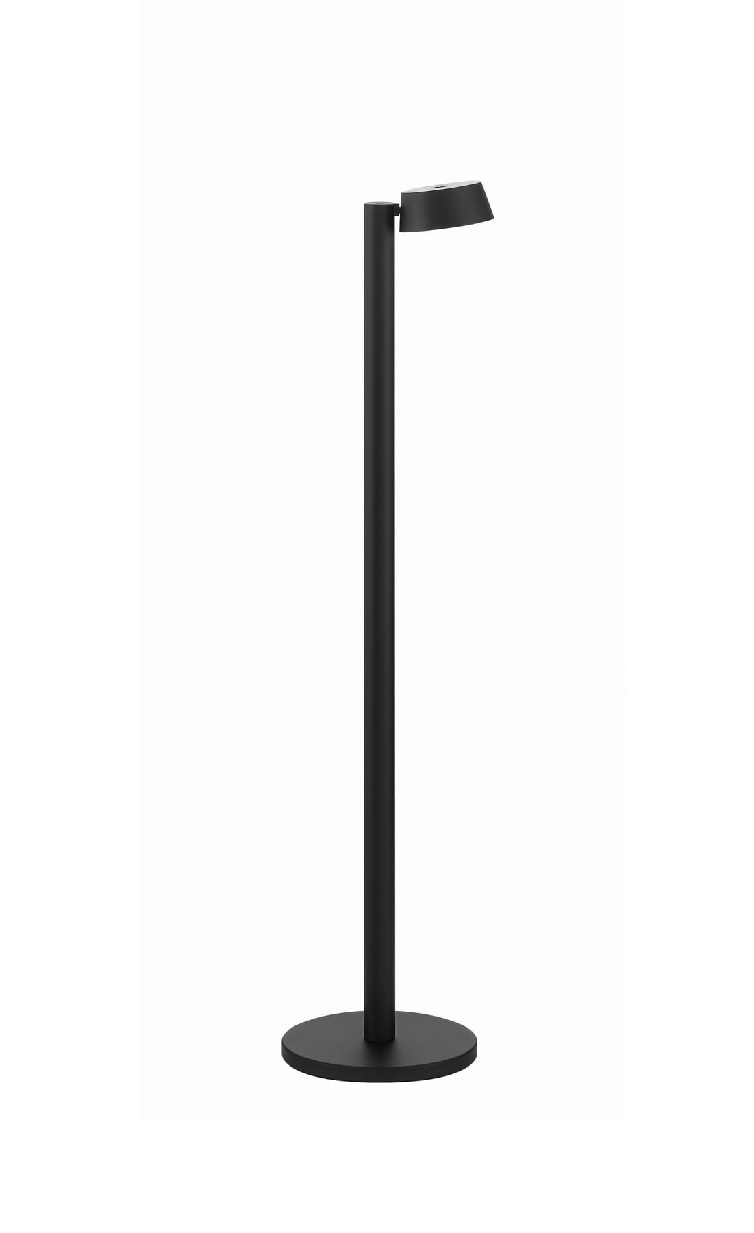 George Kovacs P180-66A-L Kovacs Task Portables 35.38-in Black Coal Shaded floor lamp Floor Lamp with Metal Shade