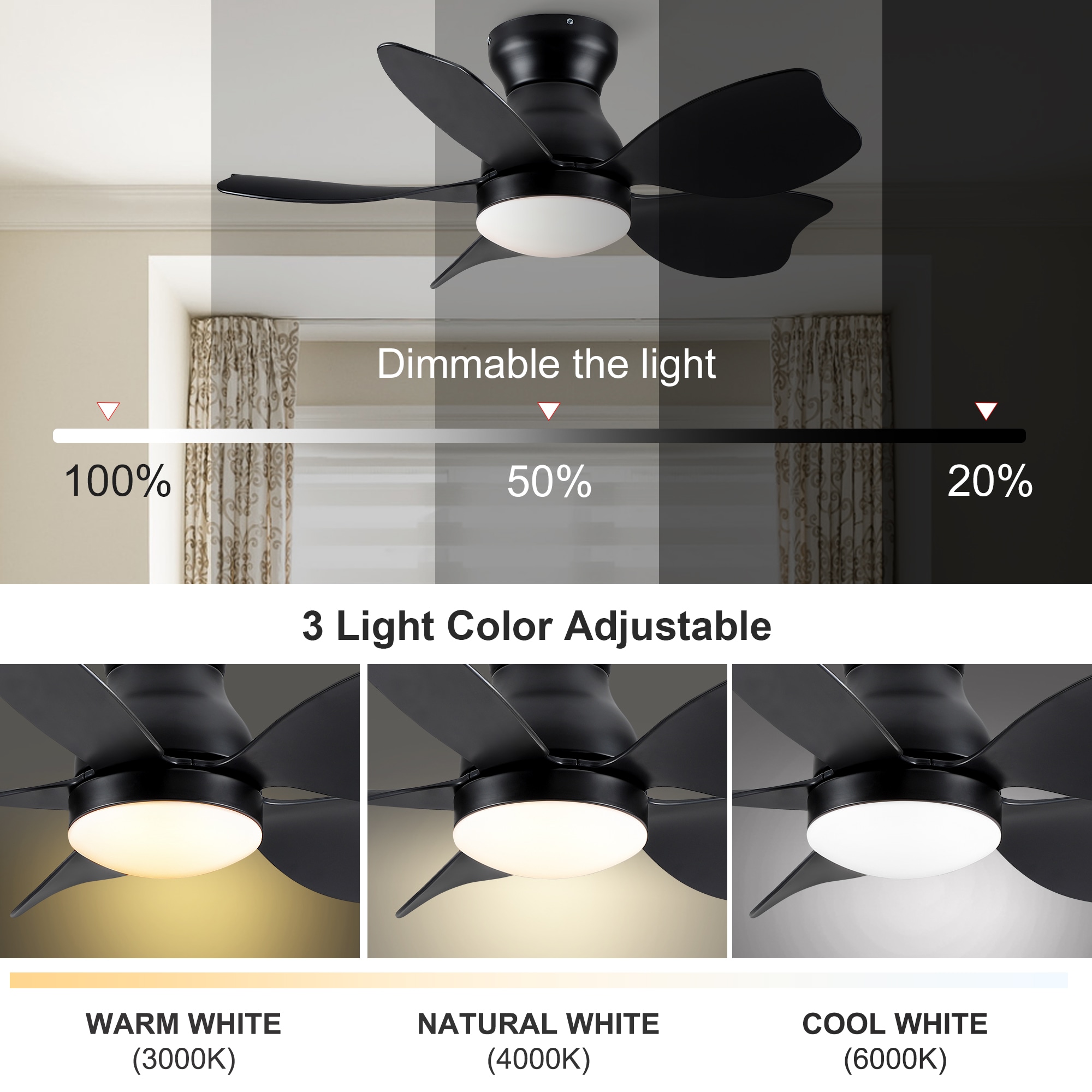 Flynama L-79919 Ceiling-Fans - View #3