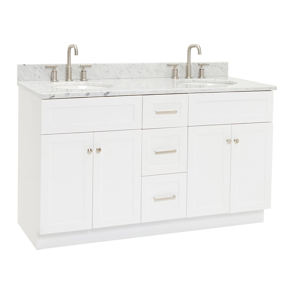 ARIEL F061DCW2OVOWHT Bath-Vanity-Combo - View #3