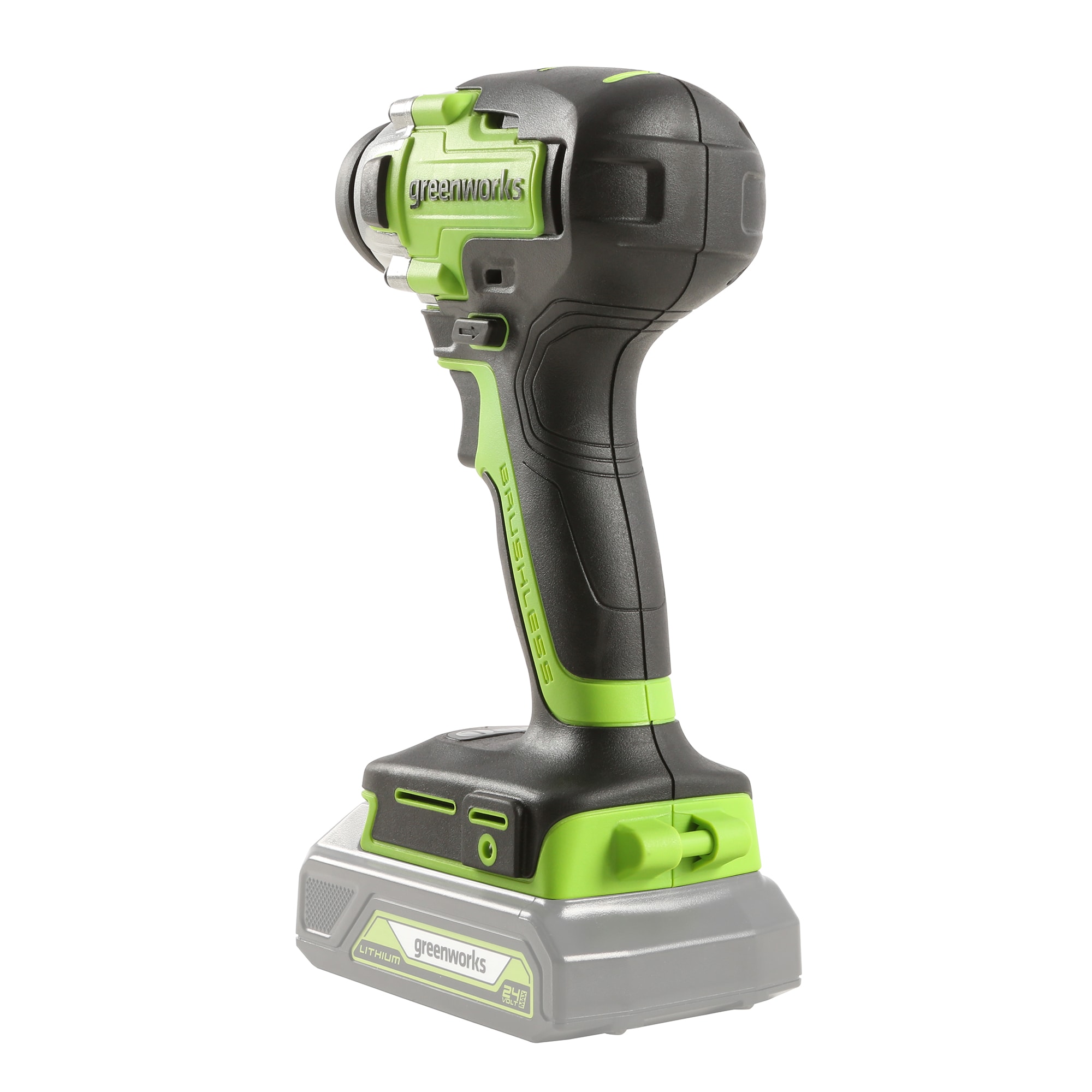 Greenworks 24-volt 1/4-in Brushless Cordless Impact Driver (Charger Not ...