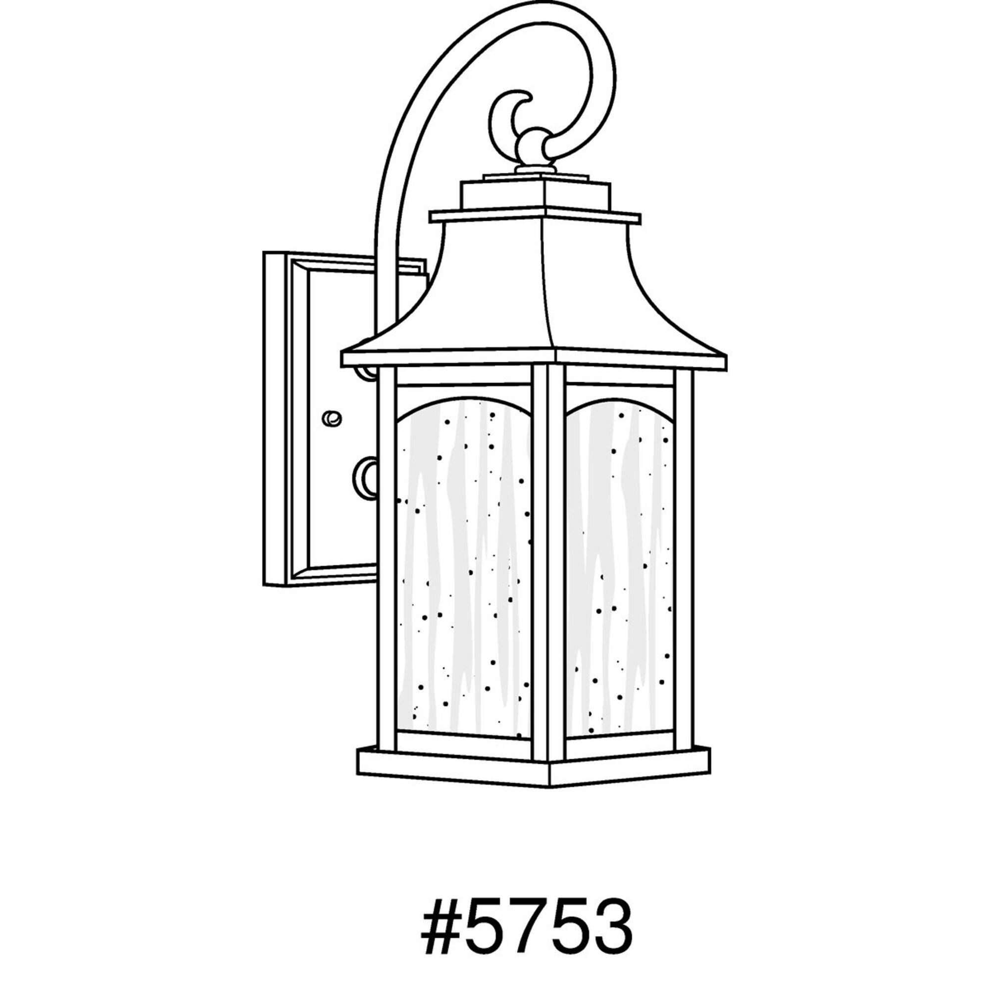 Maison Black Traditional French Country Wall Lantern