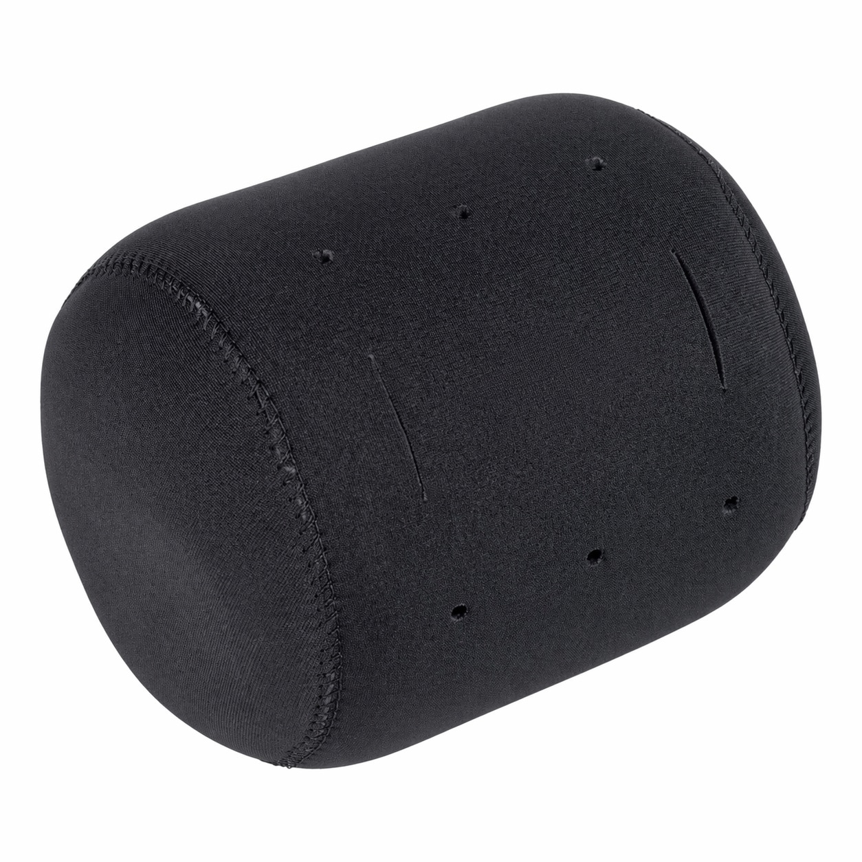 Aoibox  Thick 5mm Neoprene Round Reel Protective Cover Case for Reels 8 46 x 6 18 x 2 40 in Black with Triple Stitching