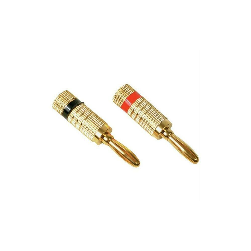  ZX9PERCAAH10R Deluxe Banana Plugs, 2 Pk