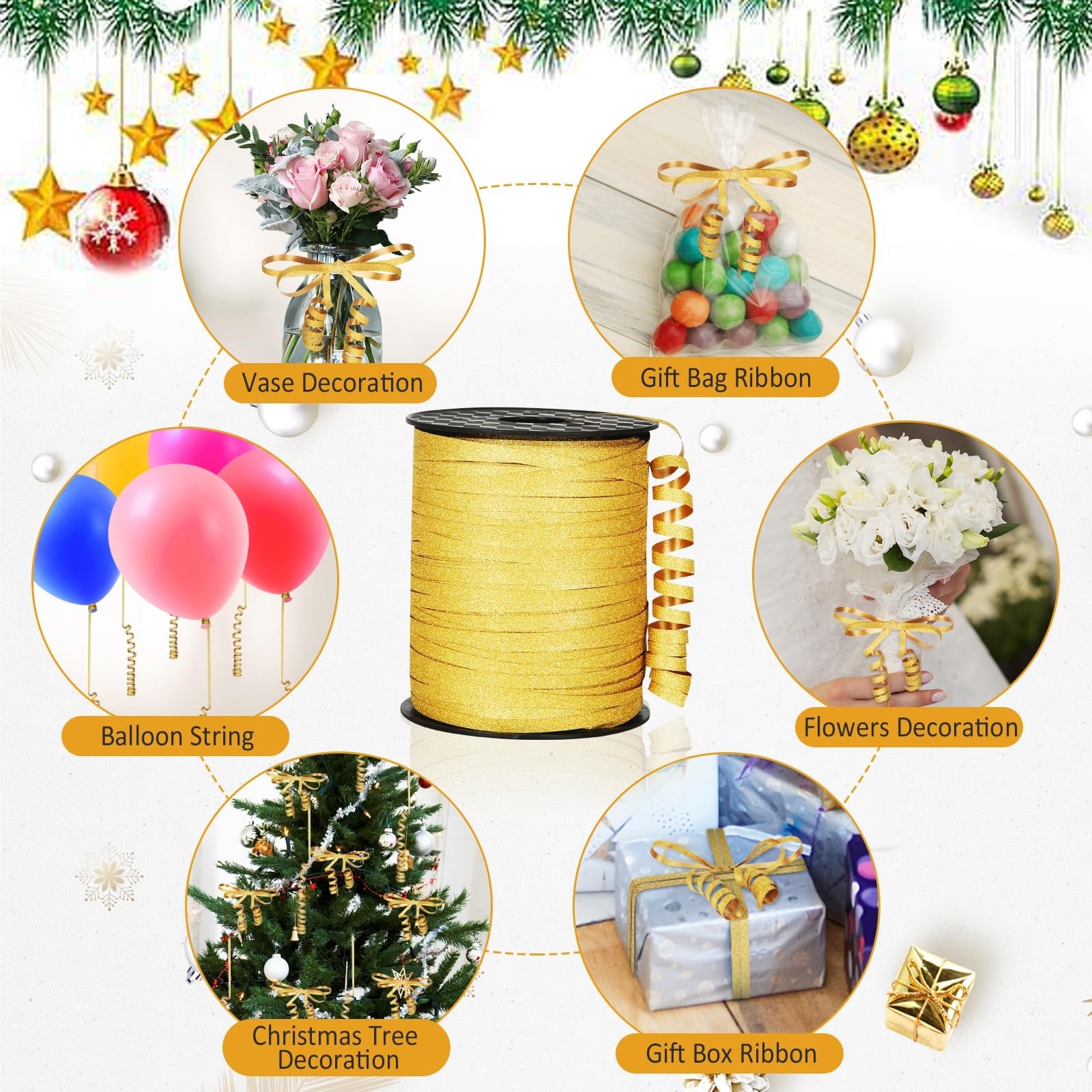 Afoxsos L05AF10067 Decorative-Bows-Ribbon - View #4