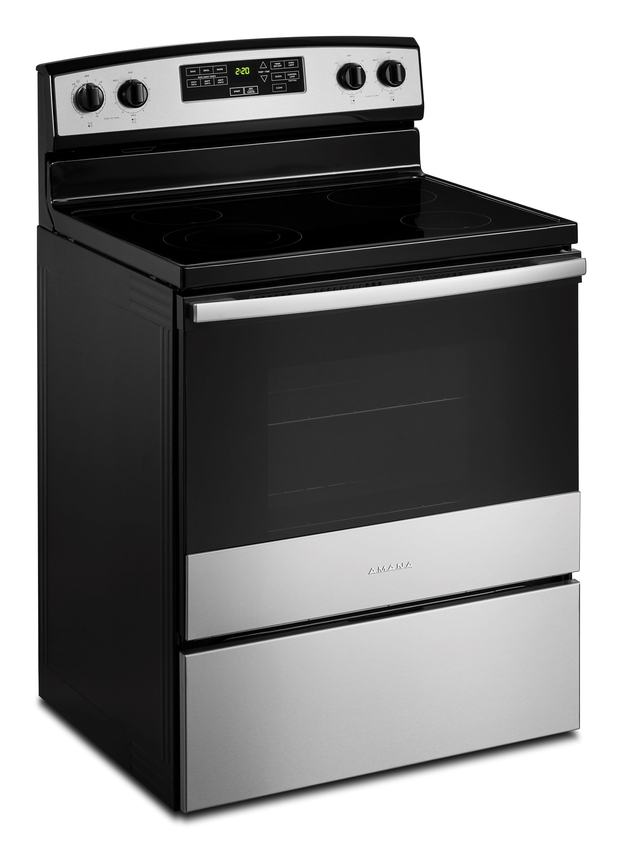 Amana AER6603SMS Freestanding-Electric-Ranges - View #9