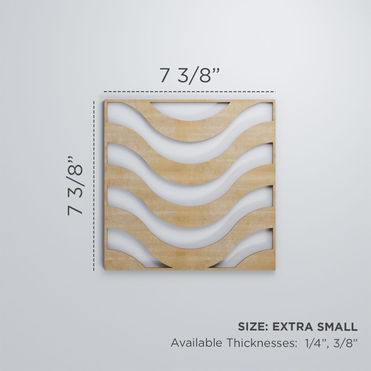 Ekena Millwork WALW08X08X0250PKRWA Wall-Panels - View #3