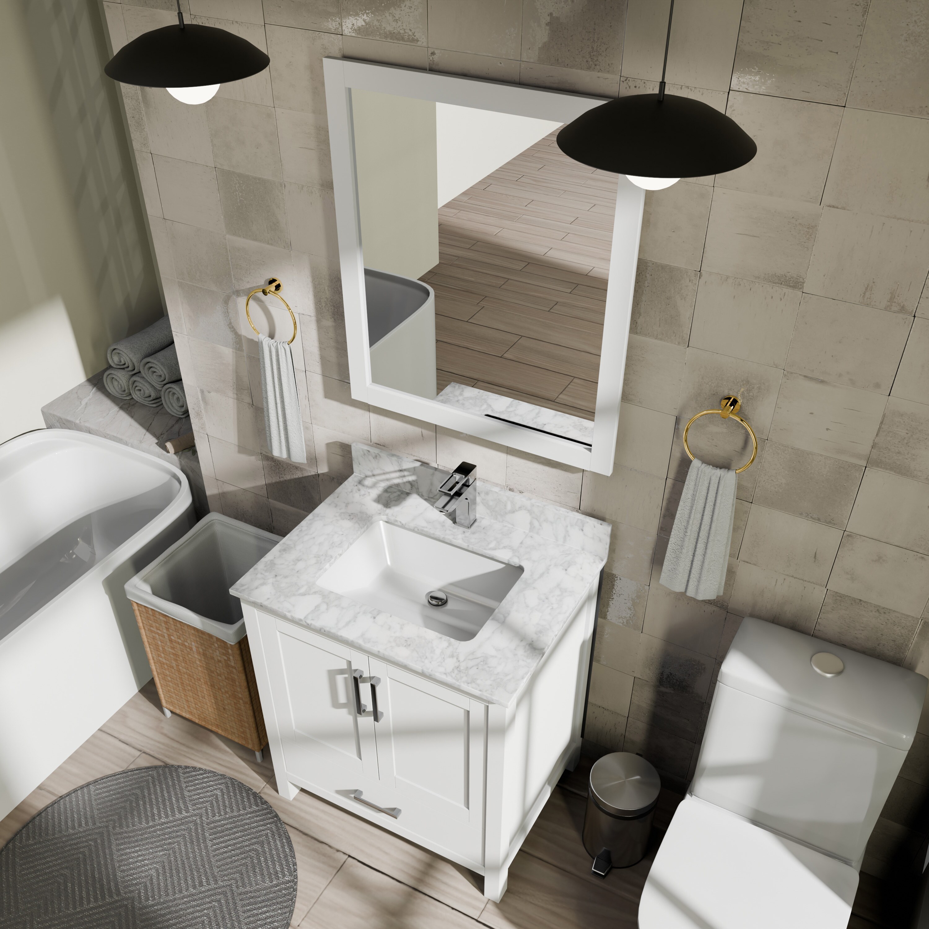 Lexora LJ342230SA00M28 vanities - View #7