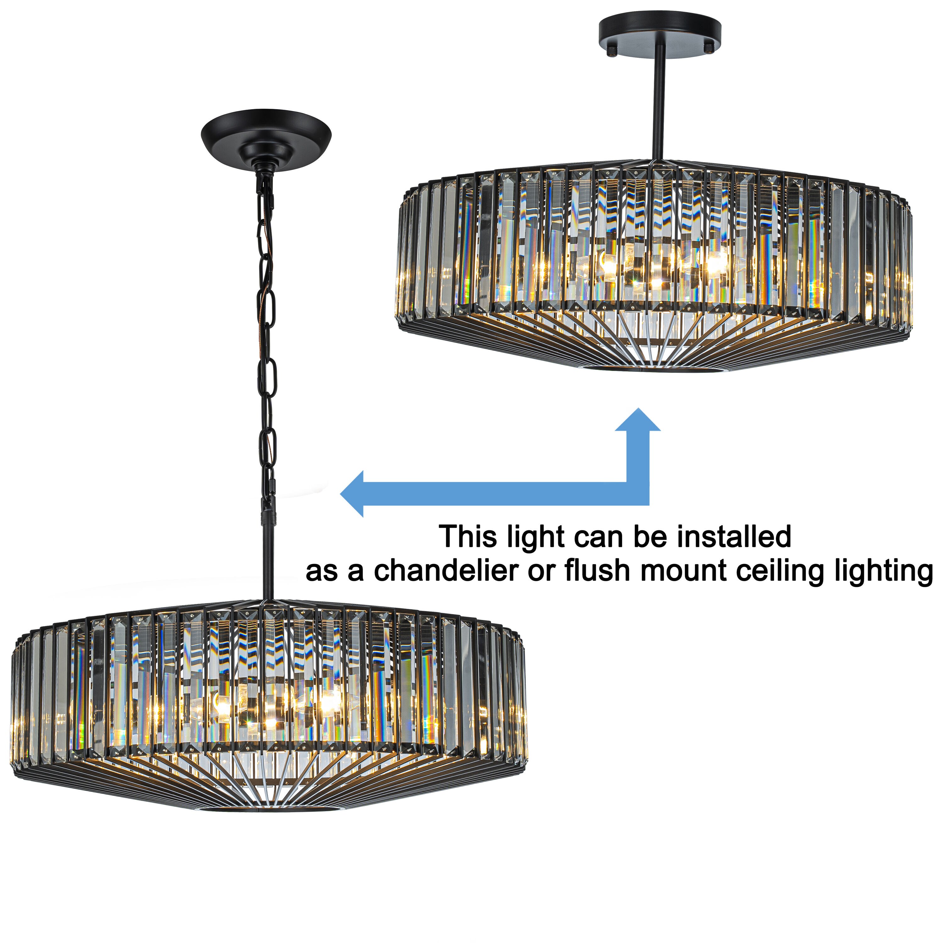 AloaDecor Lighting LC7211D62MB04A flushmounts - View #8