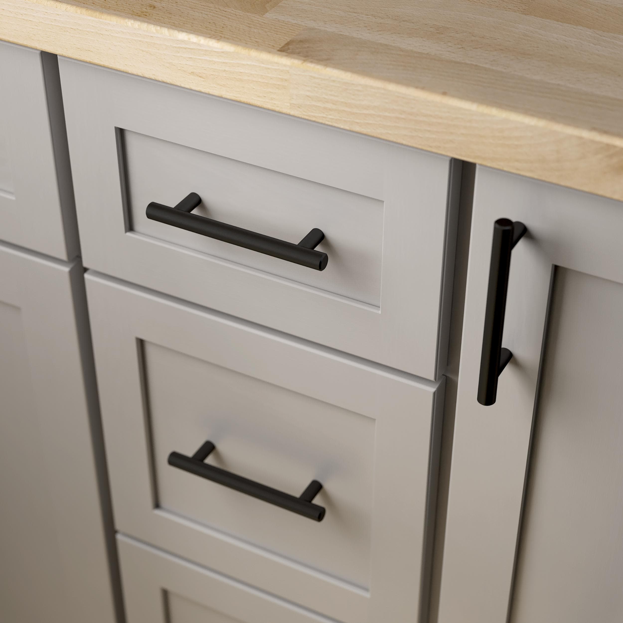 Origin 21 BAR096W-FB-SP Cabinet-Pulls - View #2