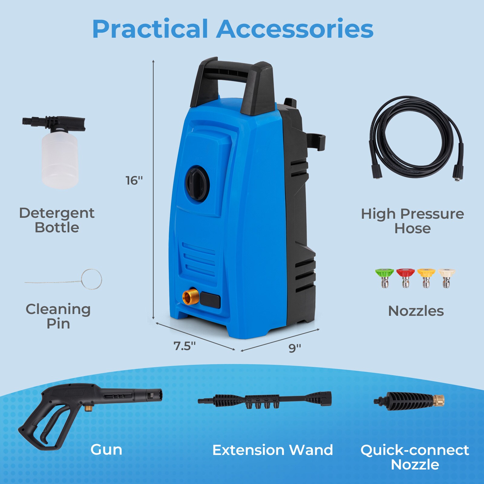 Volenca VOL-ZO2G17 Gas-Pressurewashers - View #8