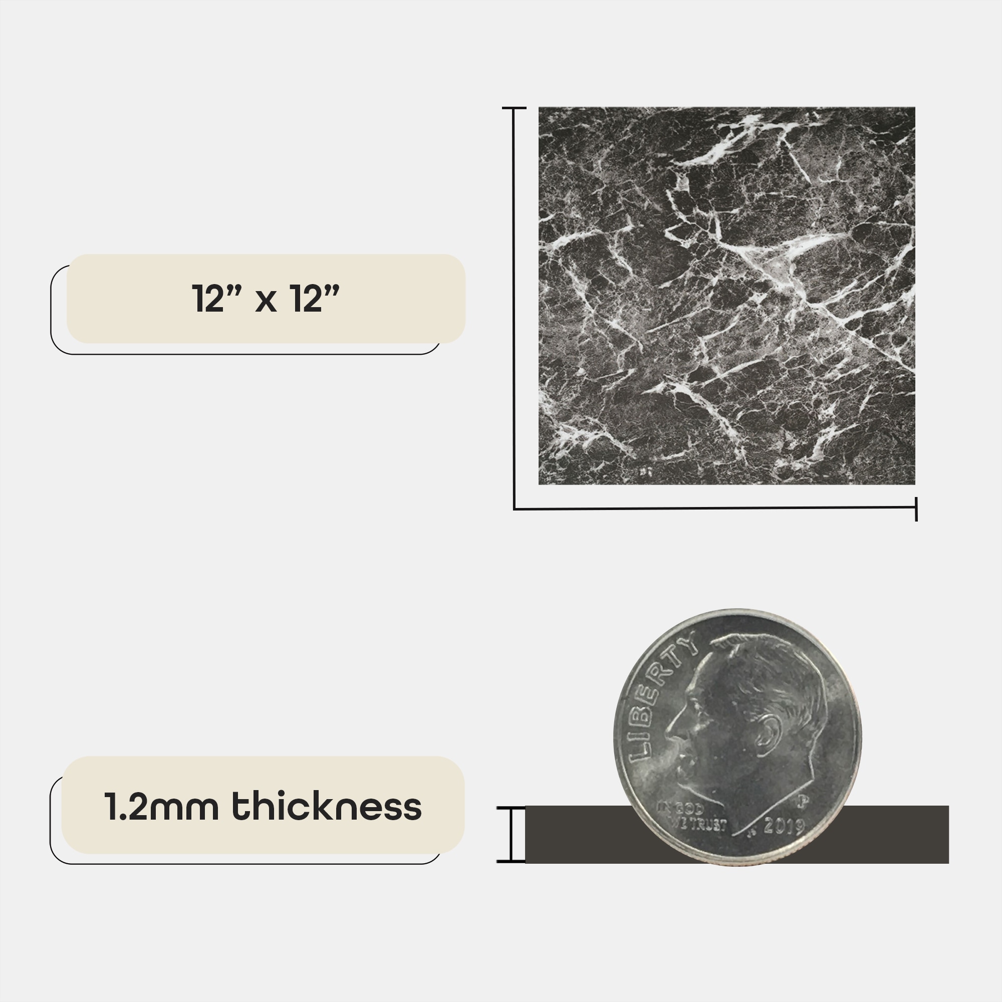 Achim FTVMA46220 Vinyl-Tiles - View #6