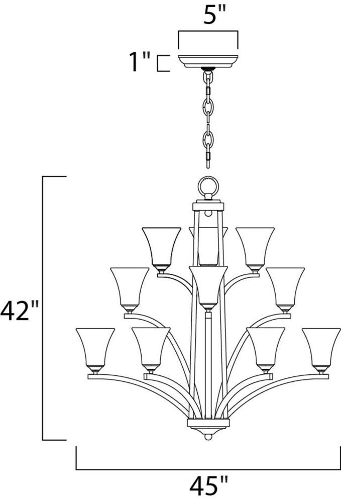 Maxim Lighting 20097FTSN b090015 - View #2