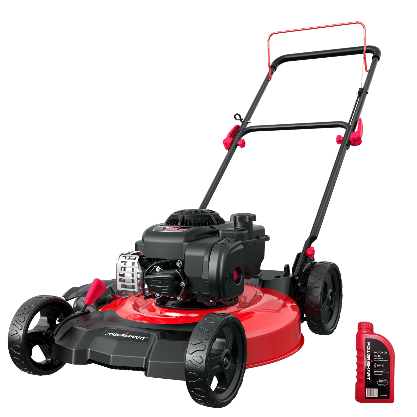 PowerSmart 21-in Gas Push lawn mower with 125-cc Briggs and Stratton Engine #B8621C