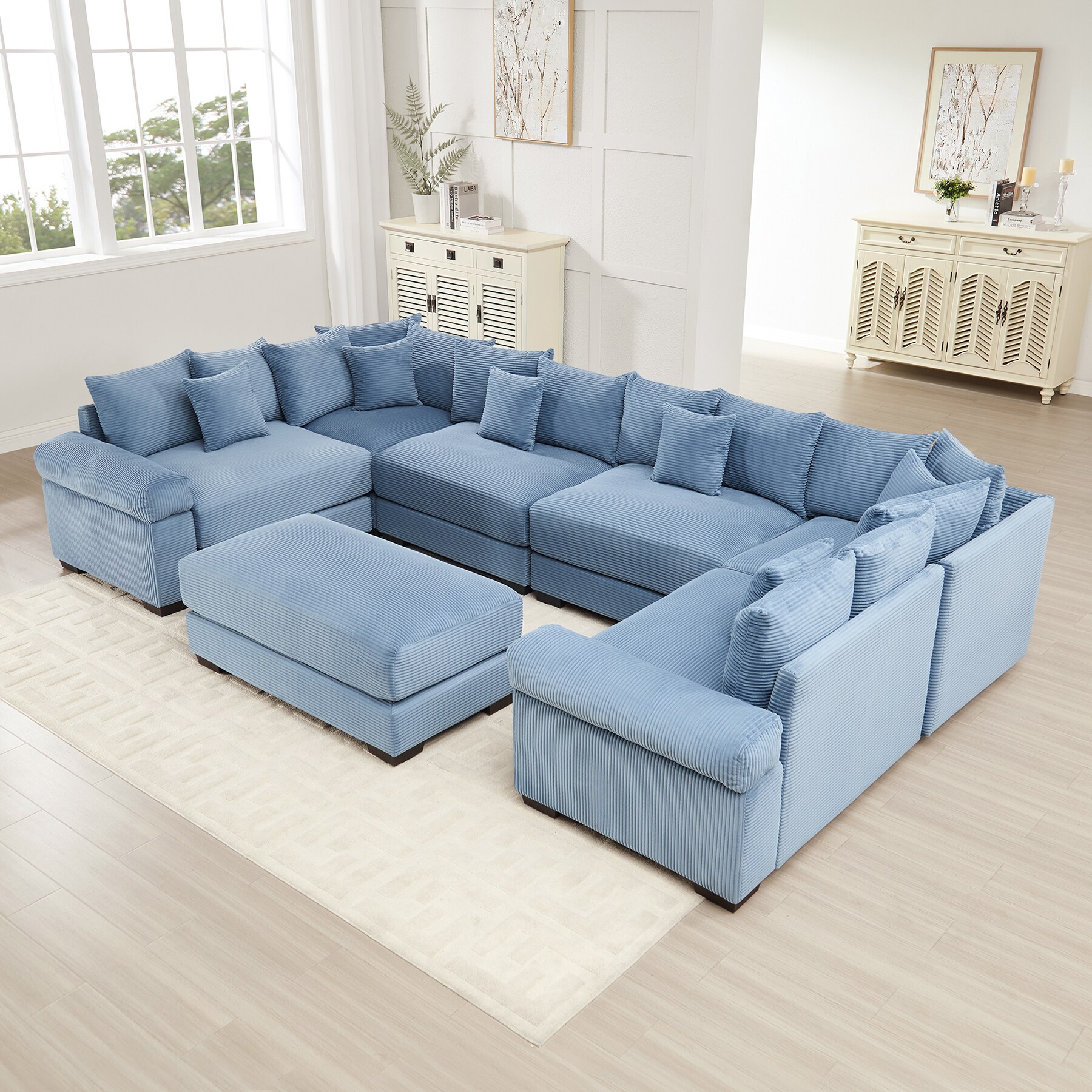 SINOFURN SYA370083GY Sofas-Loveseats - View #5